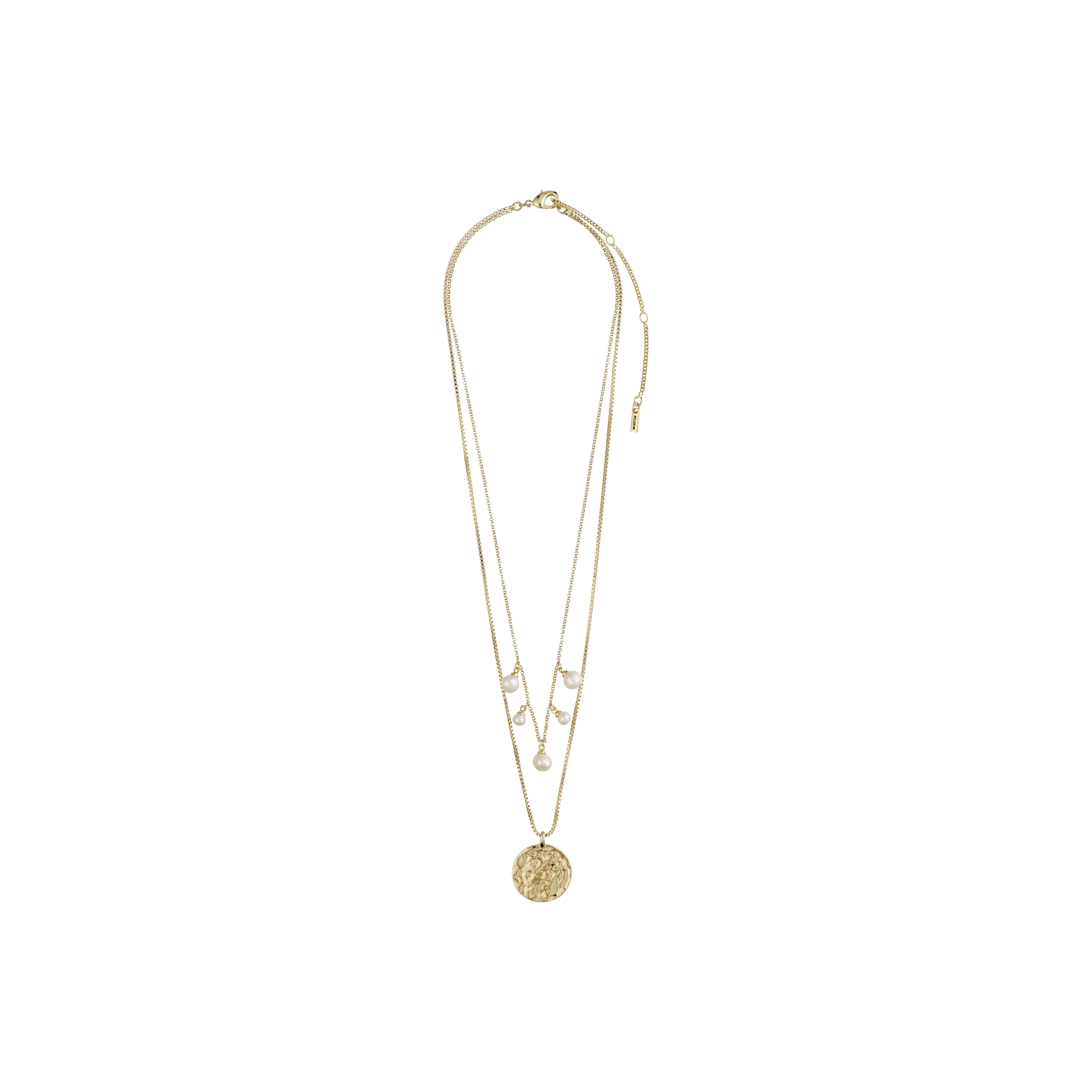 ADDY coin & pearls necklace 2-in-1 - Image 2