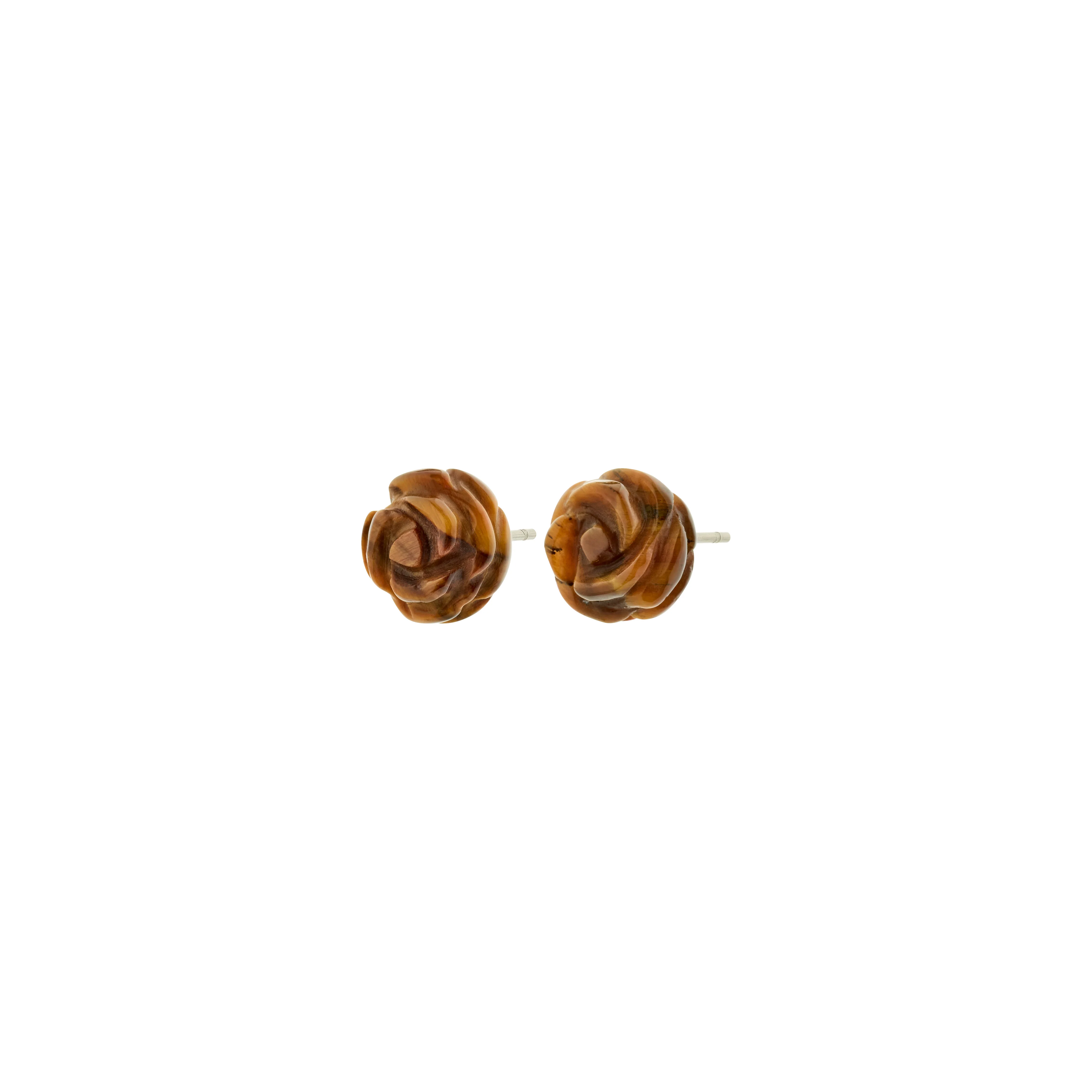 ADEM Tiger Eye stud earrings