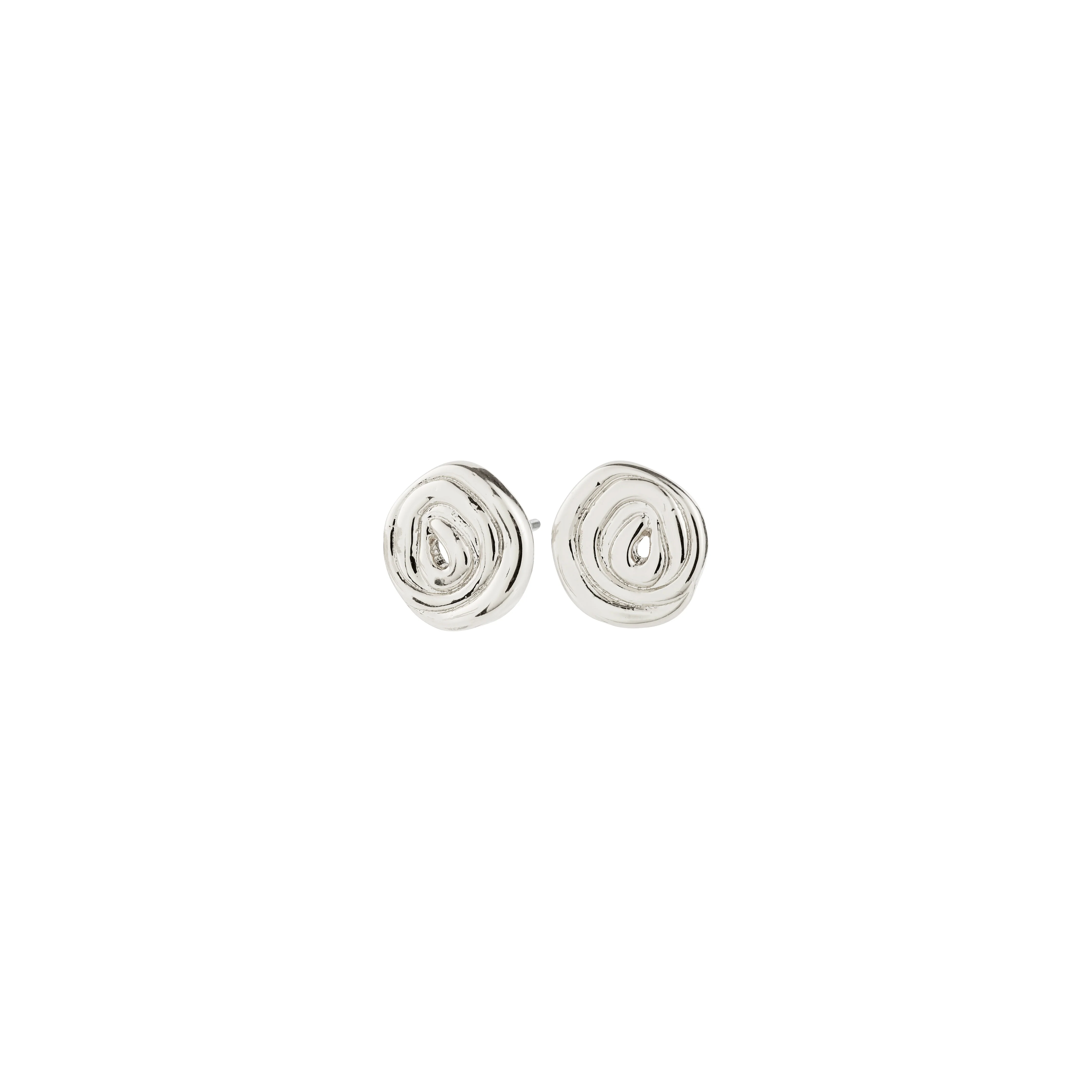 AIR recycled spiral stud earrings - Image 4