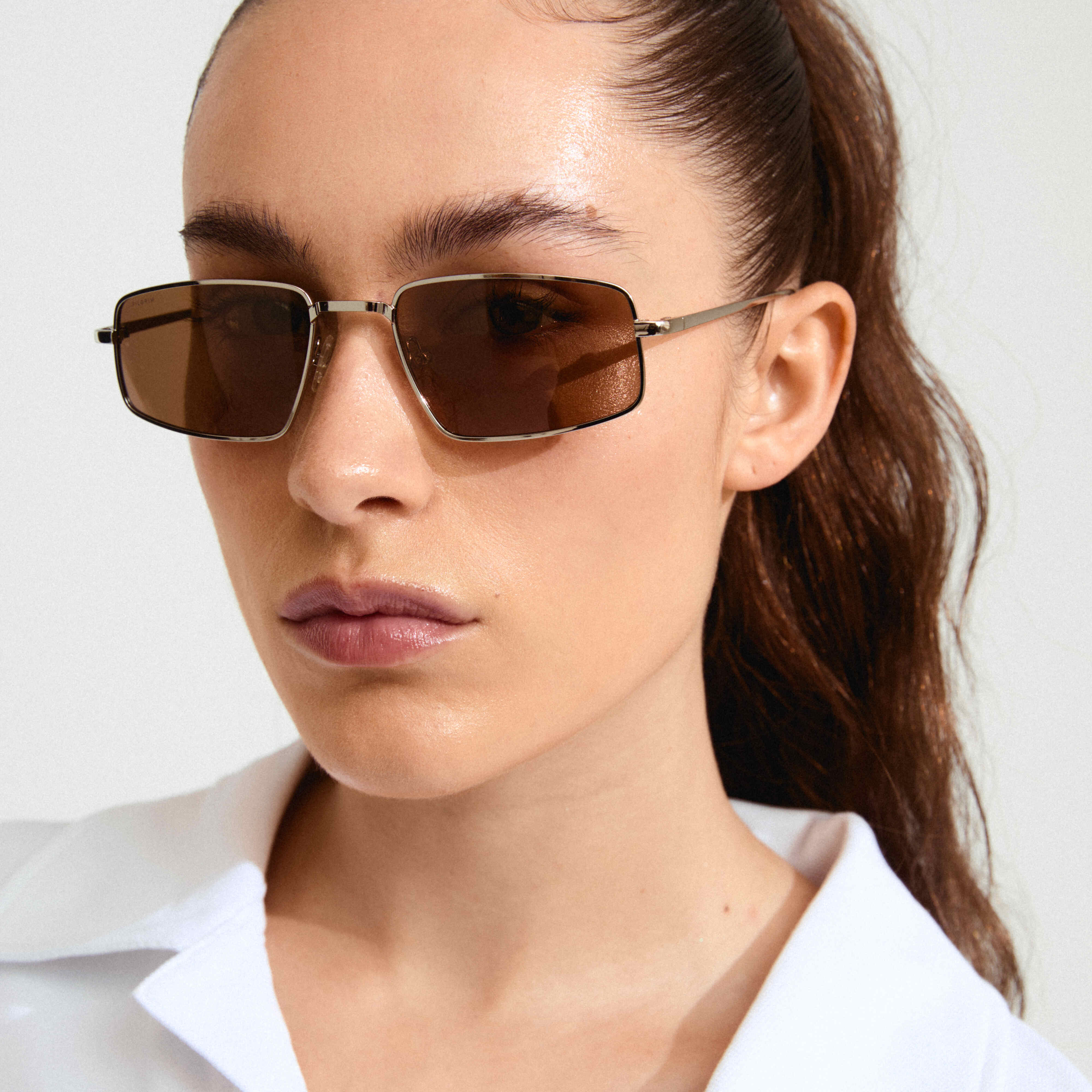 AMIYAH sunglasses brown/silver - Image 2