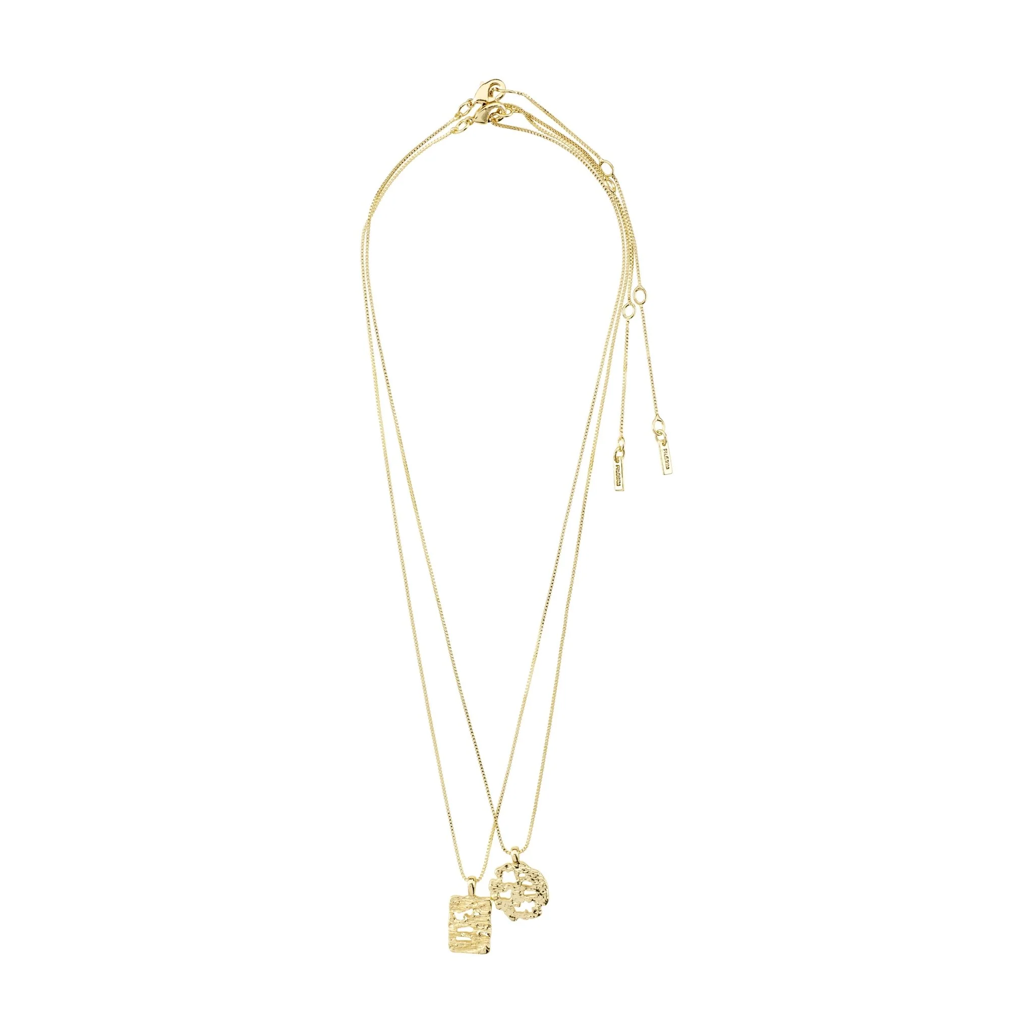 BRENDA Recycled Pendant Necklace 2-in-1 Set - Image 3