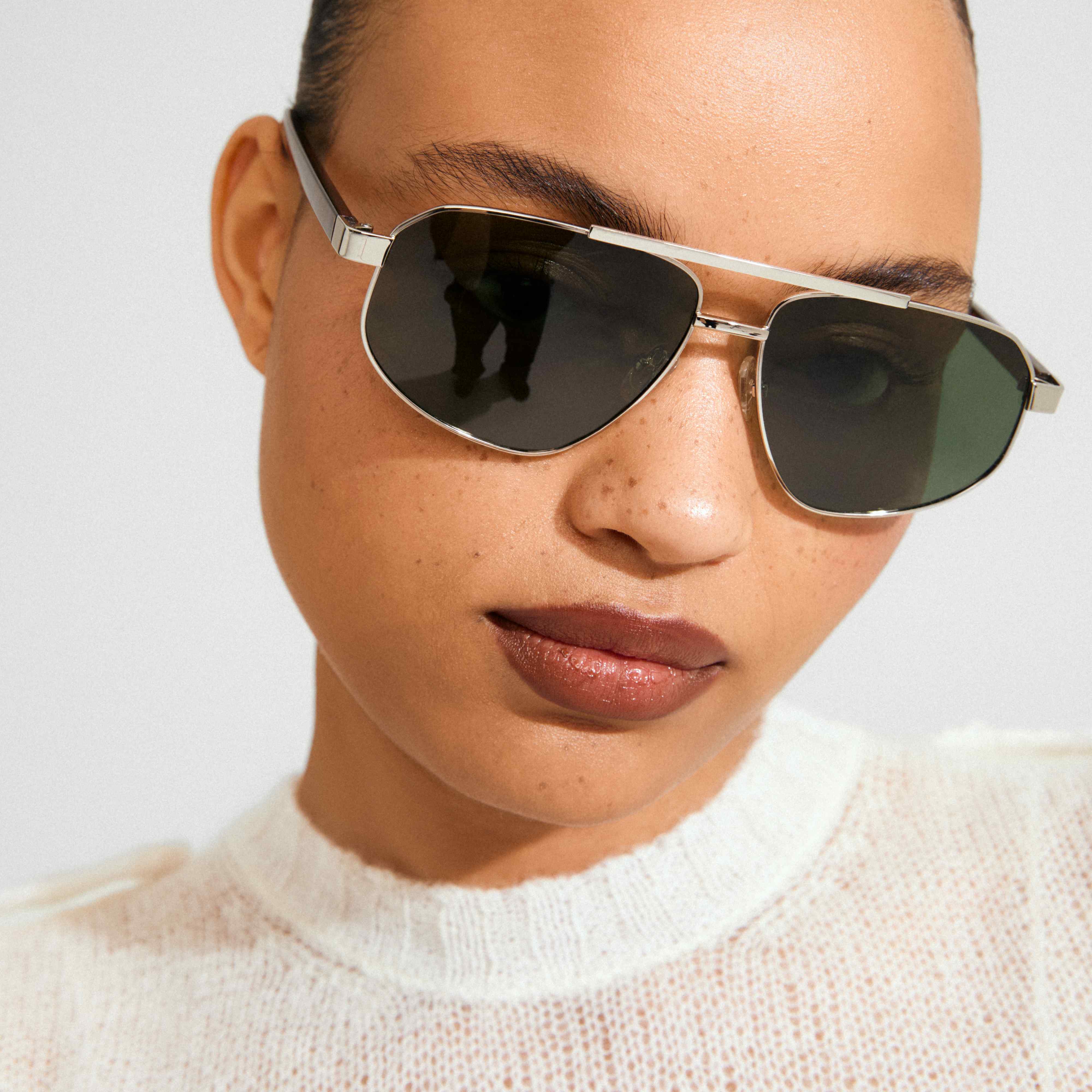 CAI recycled sunglasses brown/silver - Image 2
