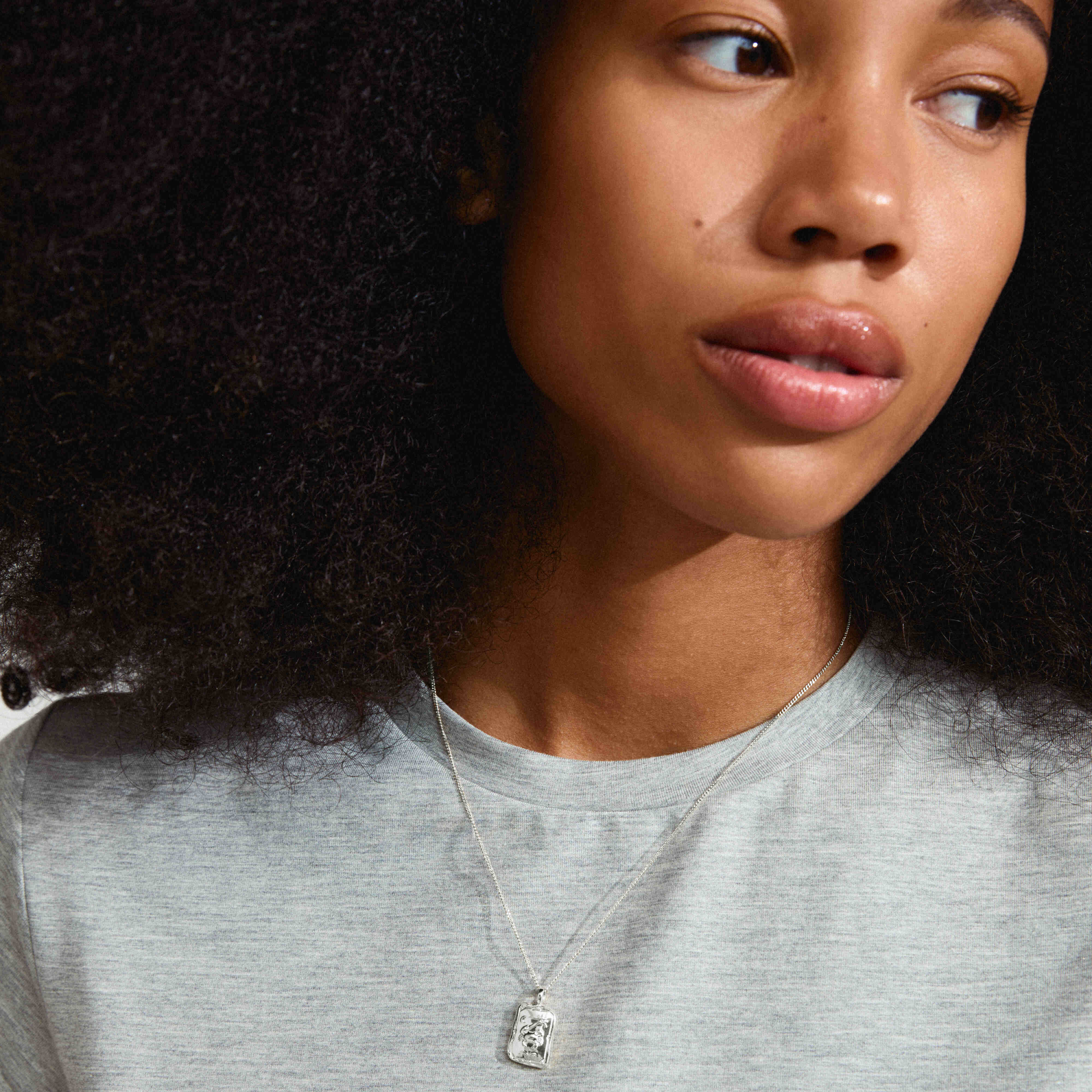 CANCER Recycled Zodiac Sign Necklace - Image 7