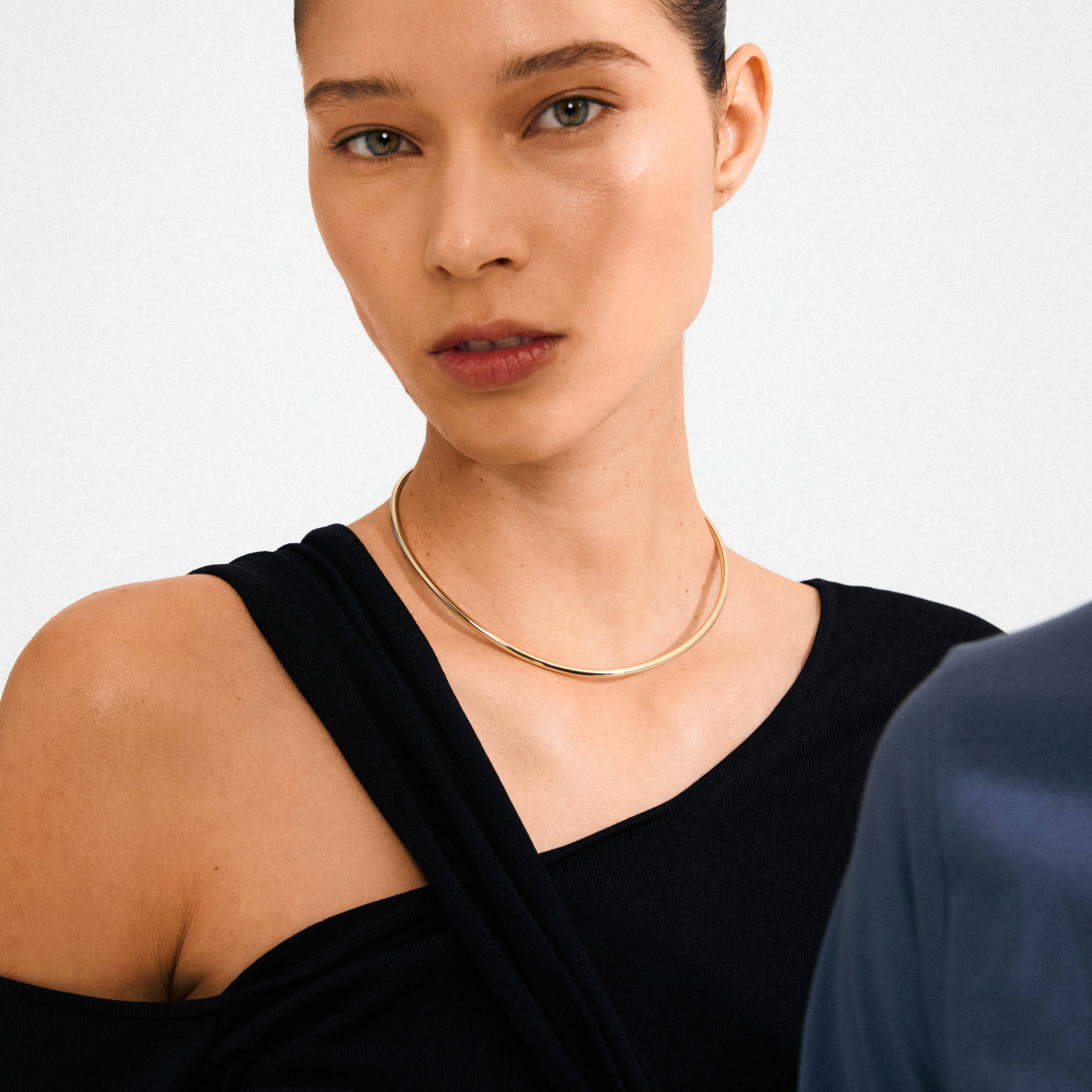 CHARM recycled minimal choker - Image 2