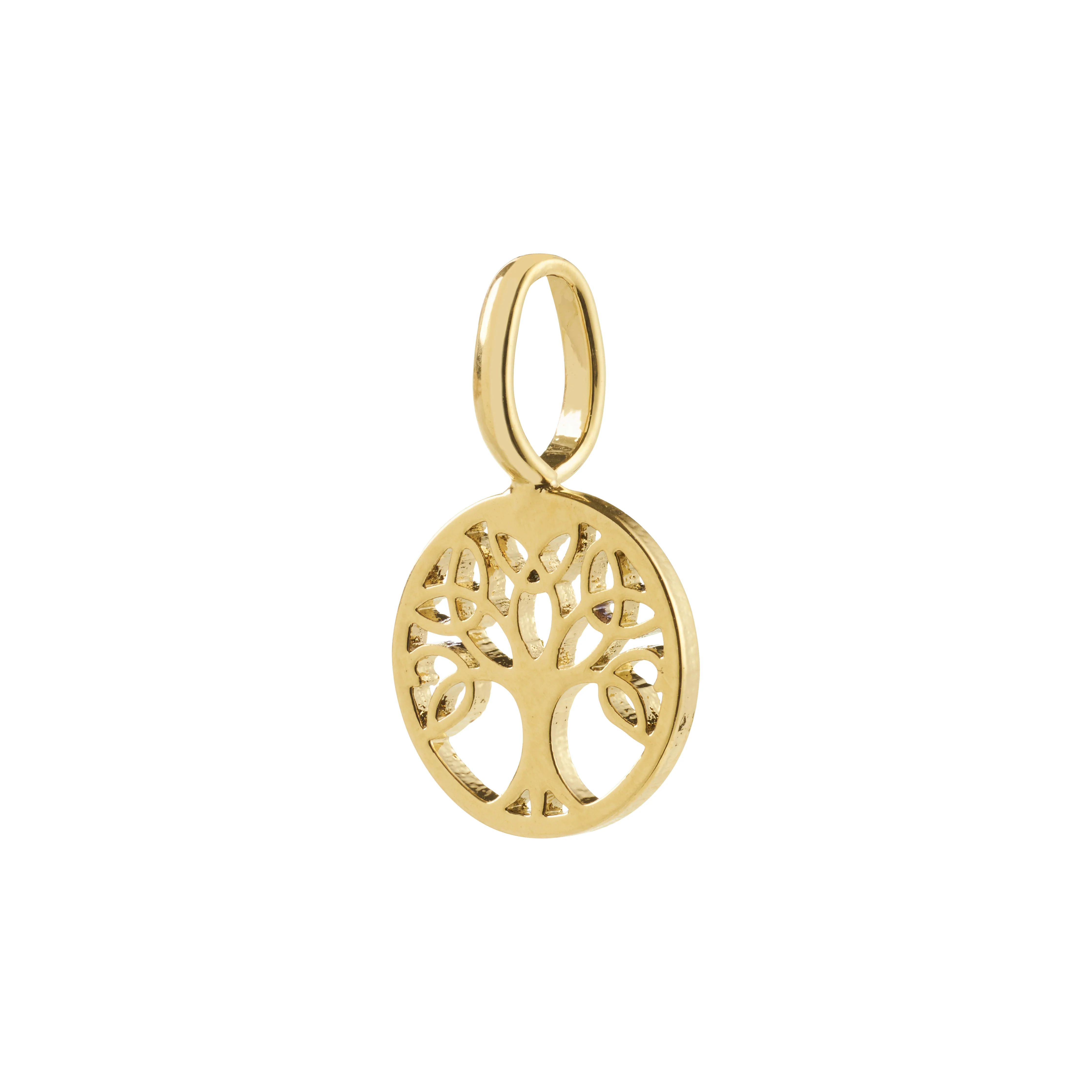 CHARM recycled mini tree of life pendant
