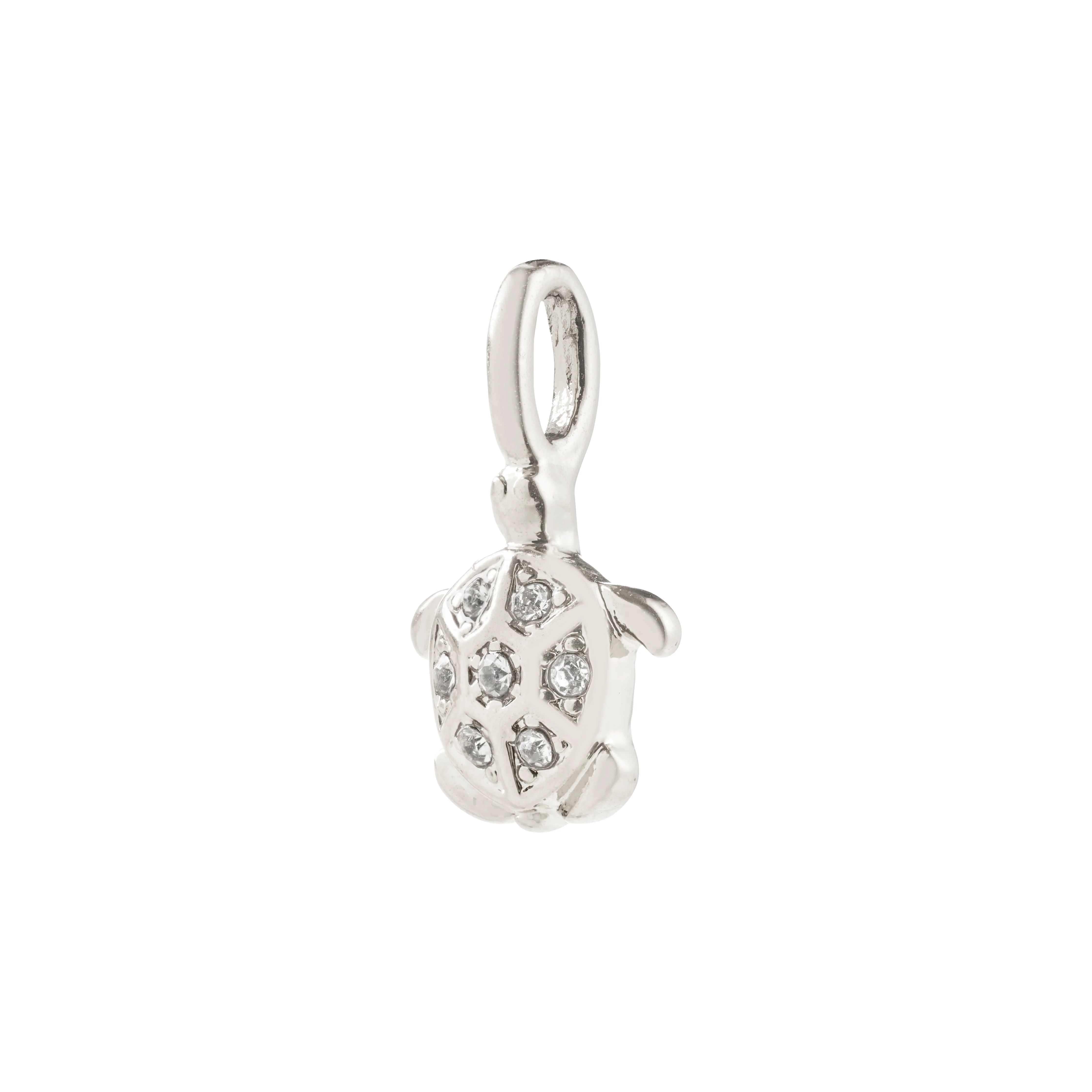 CHARM recycled mini crystal turtle pendant - Image 3