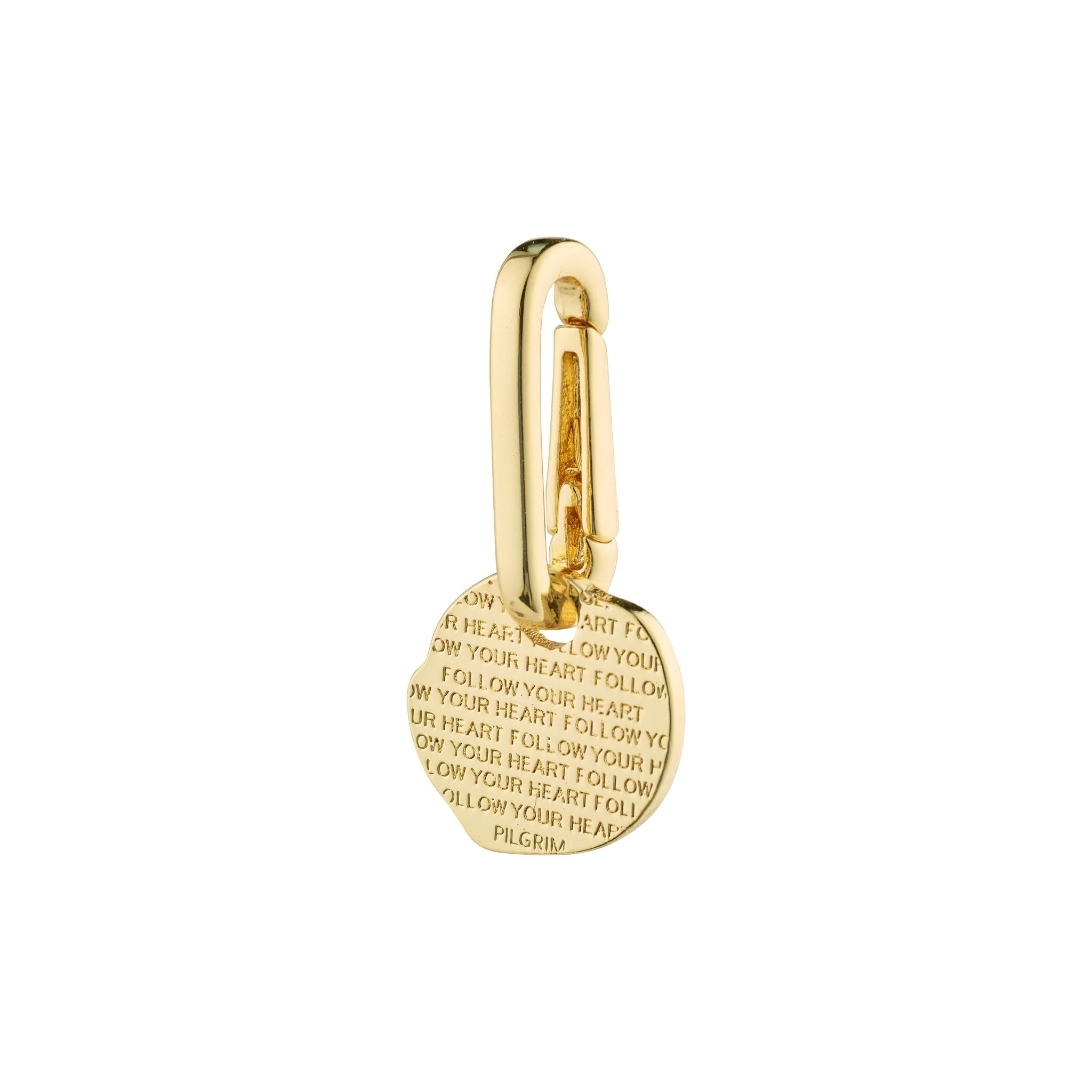CHARM recycled coin pendant