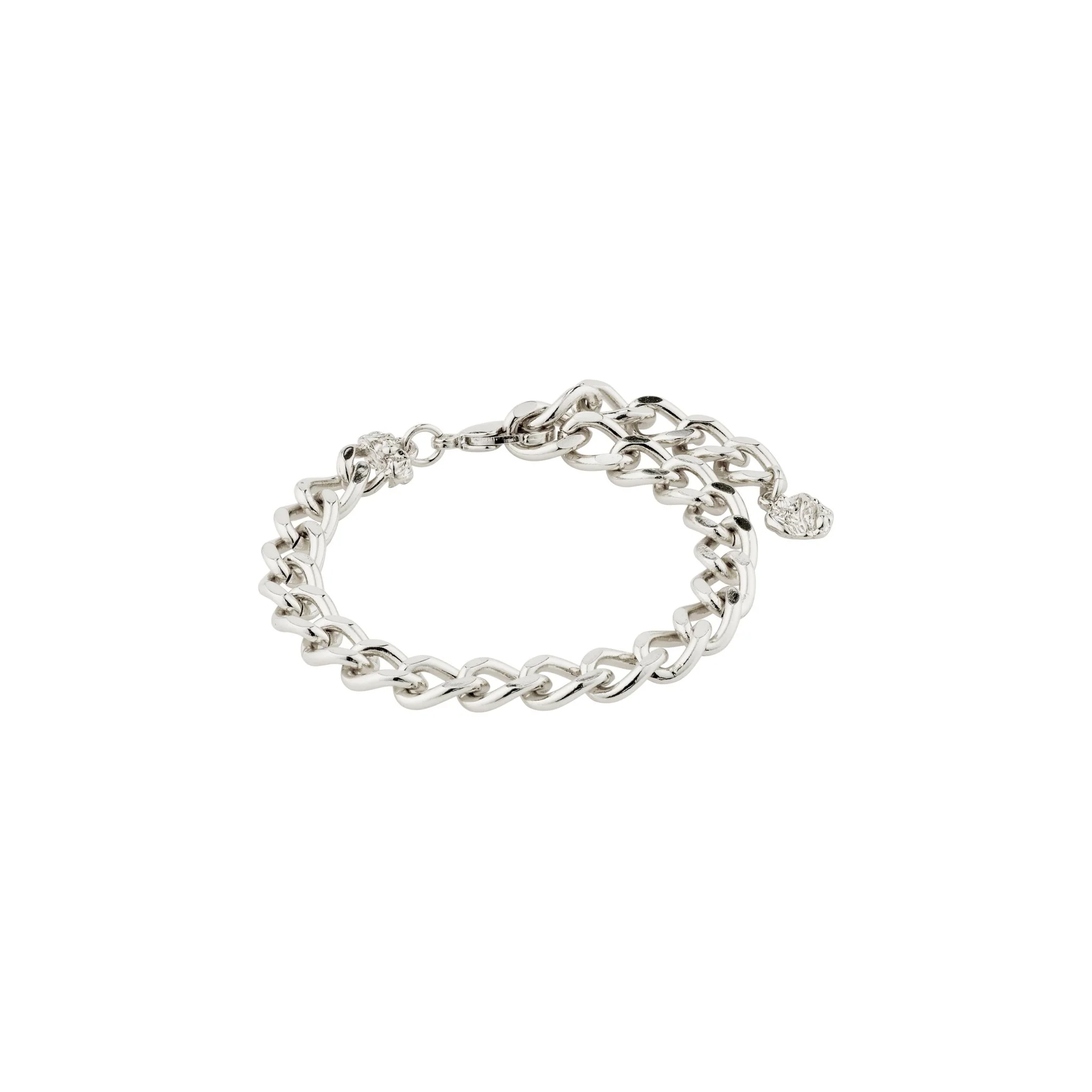 CHARM recycled curb chain bracelet - Image 4