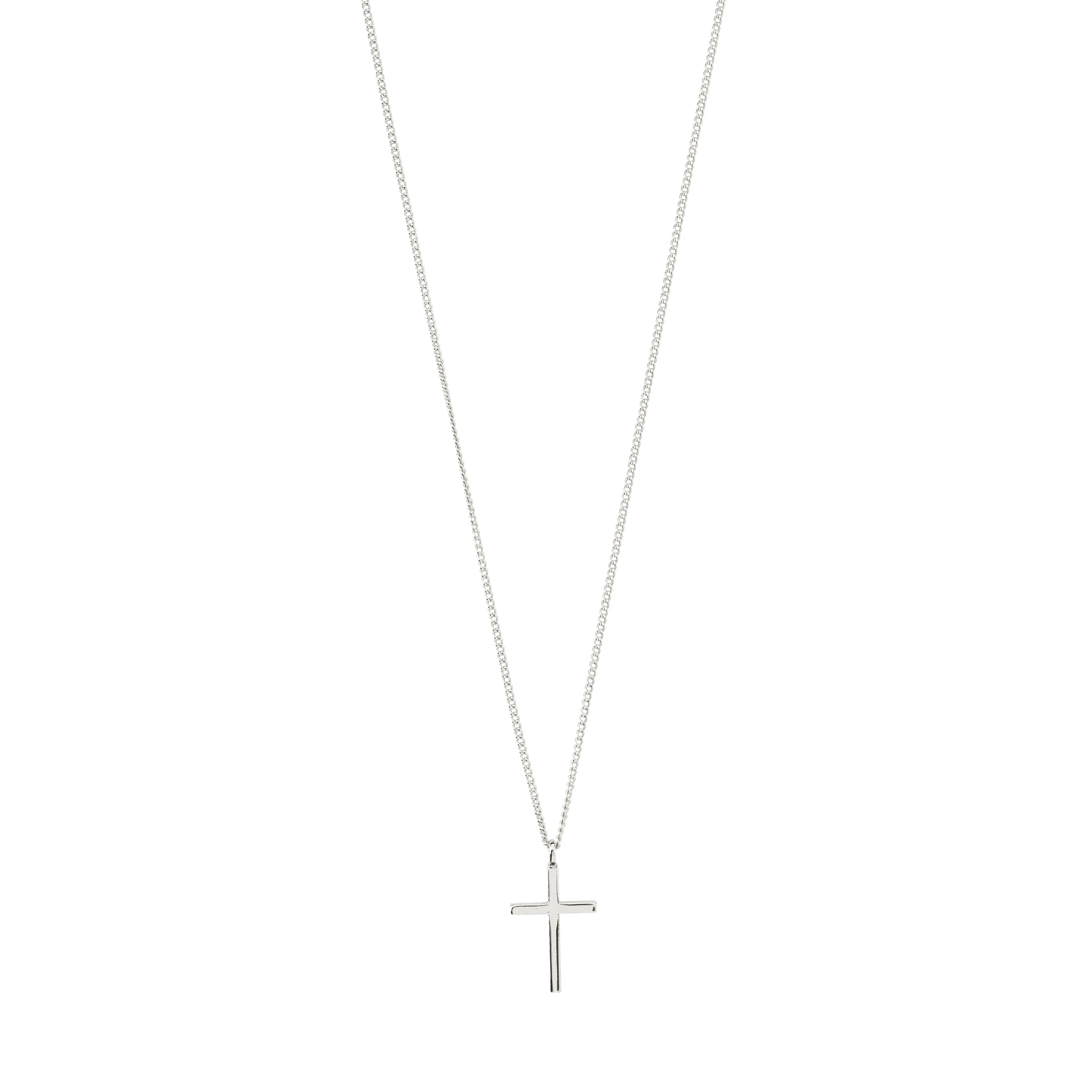 DAISY recycled cross pendant necklace - Image 4