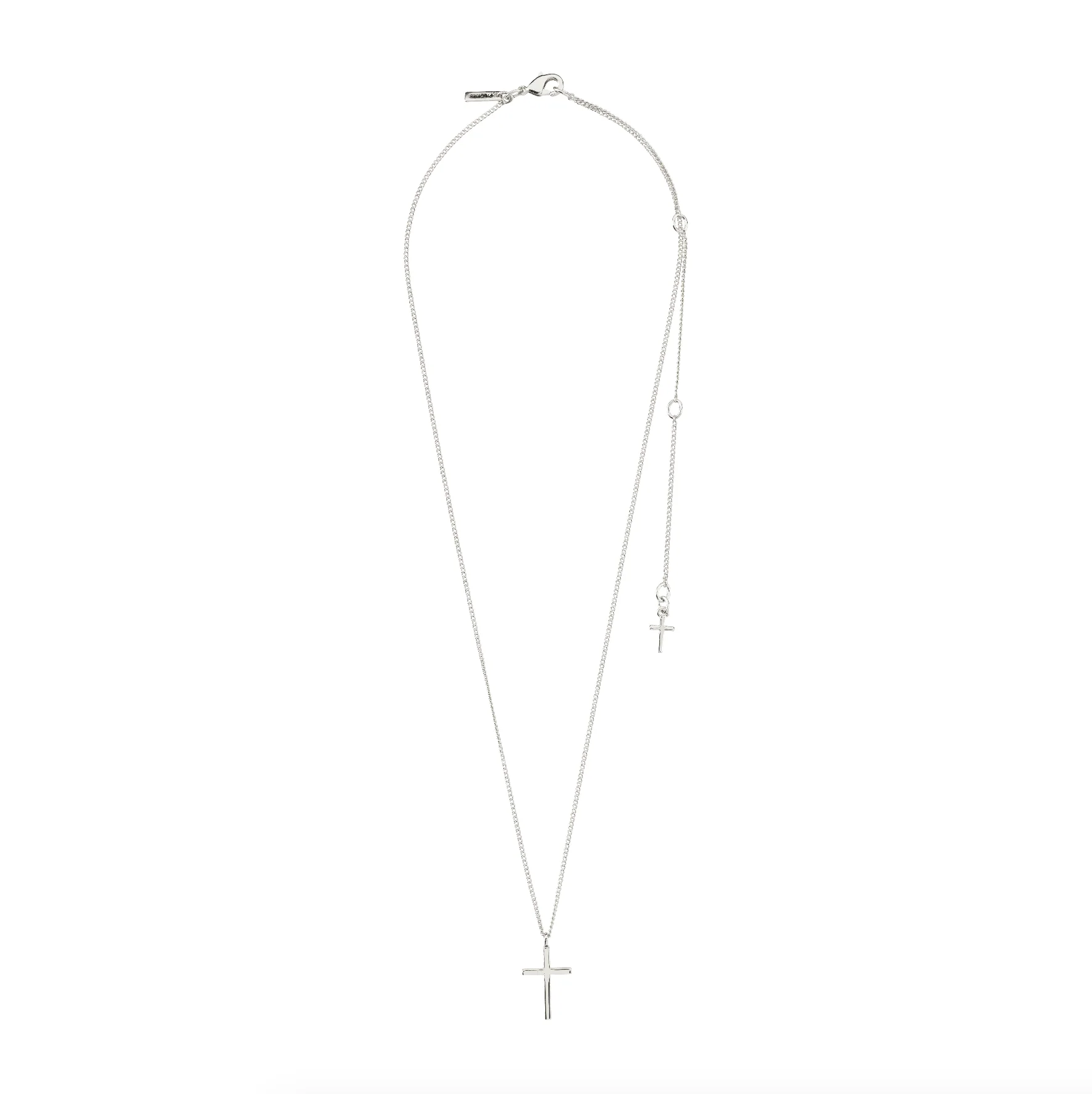 DAISY recycled cross pendant necklace - Image 5
