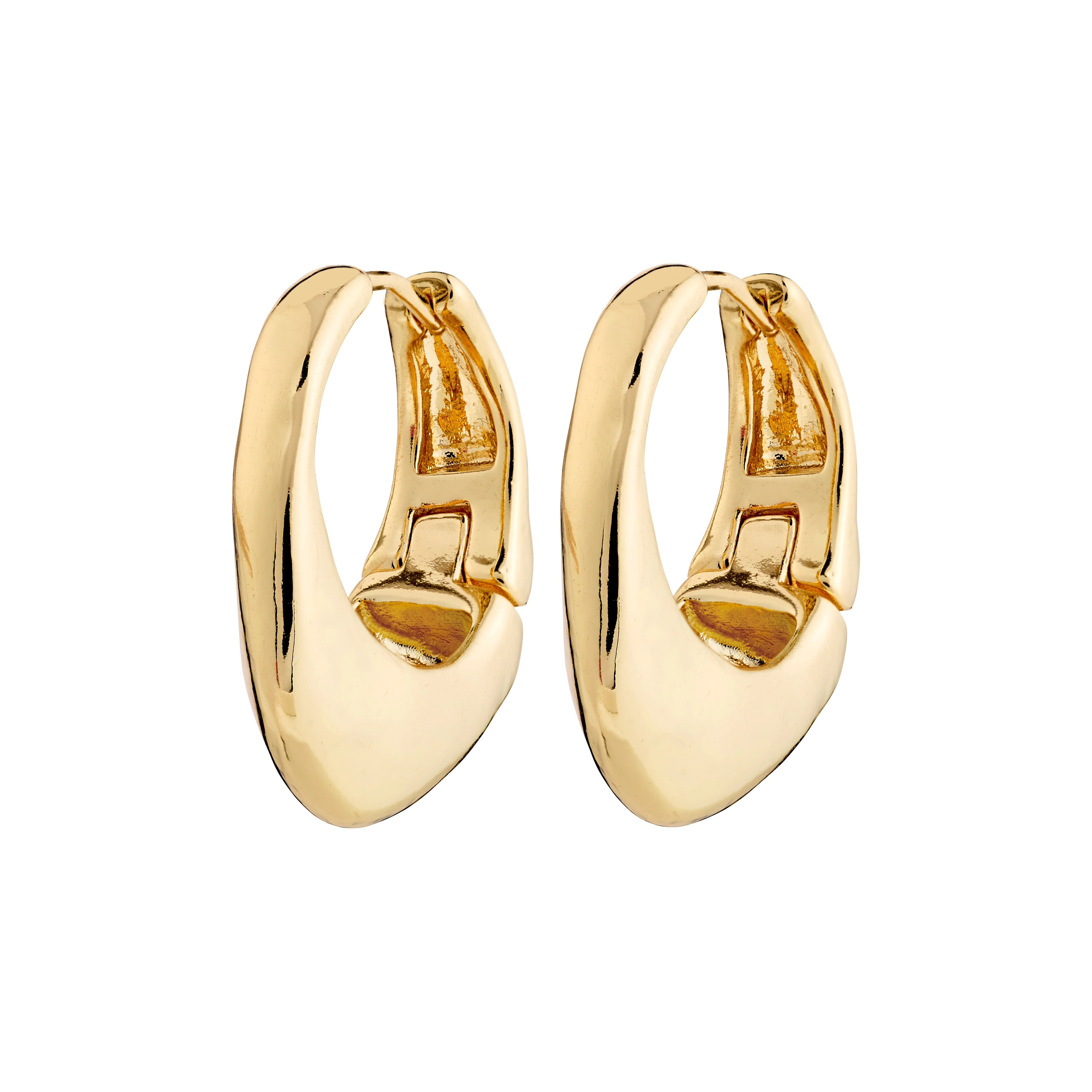 DUNE Recycled Chunky Hoop Earrings