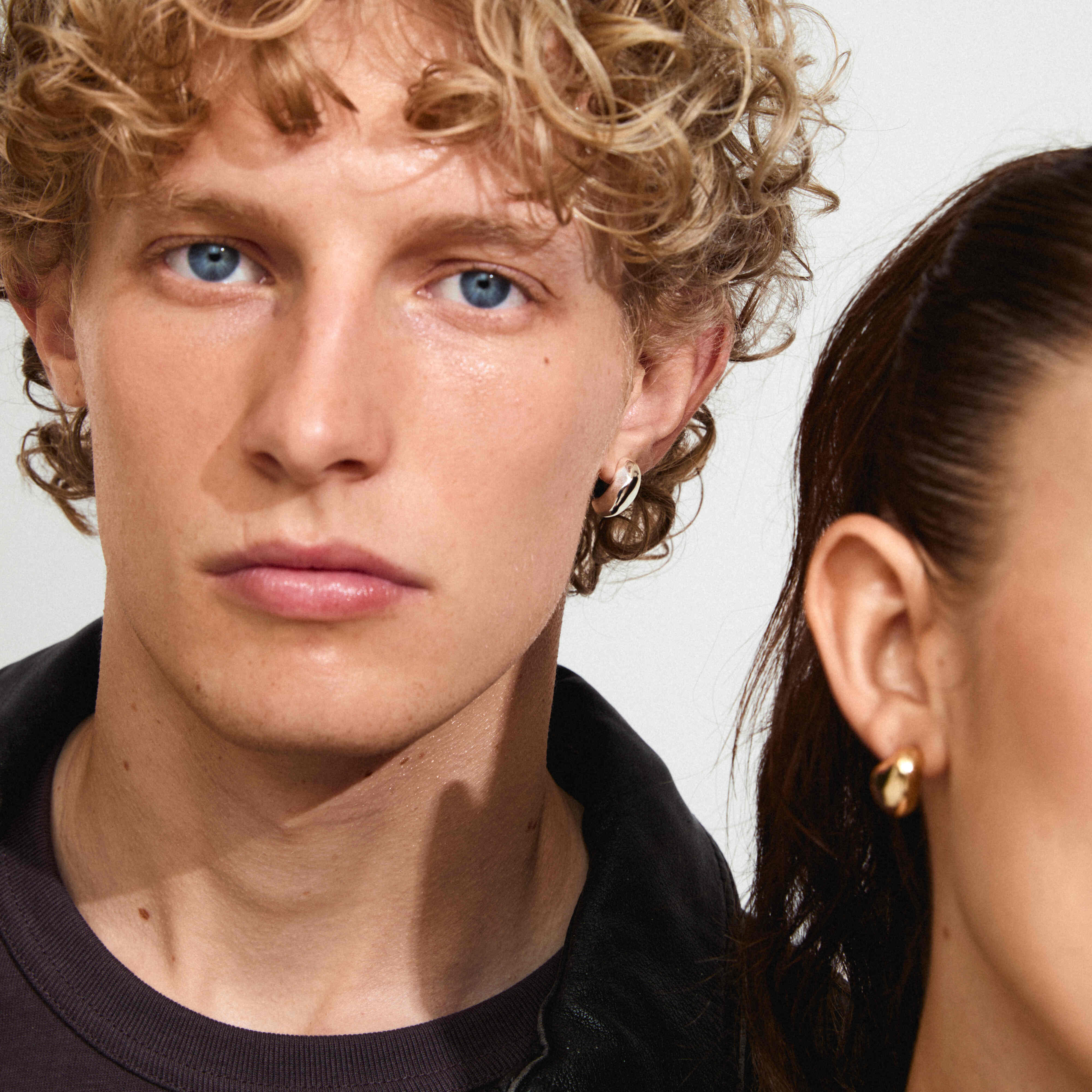 DUNE Recycled Small Chunky Earrings - Image 5