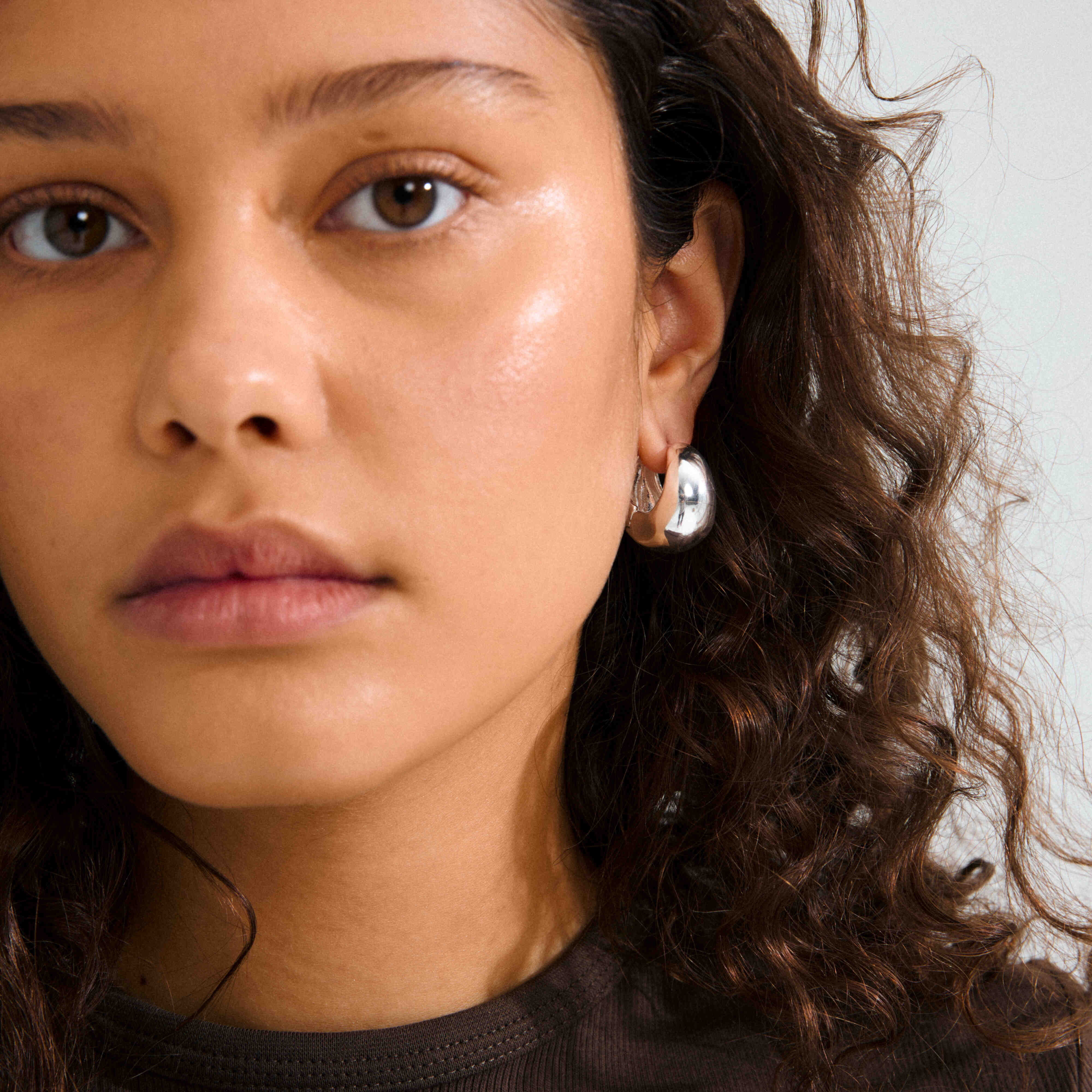 FREE recycled chunky hoop earrings - Image 6