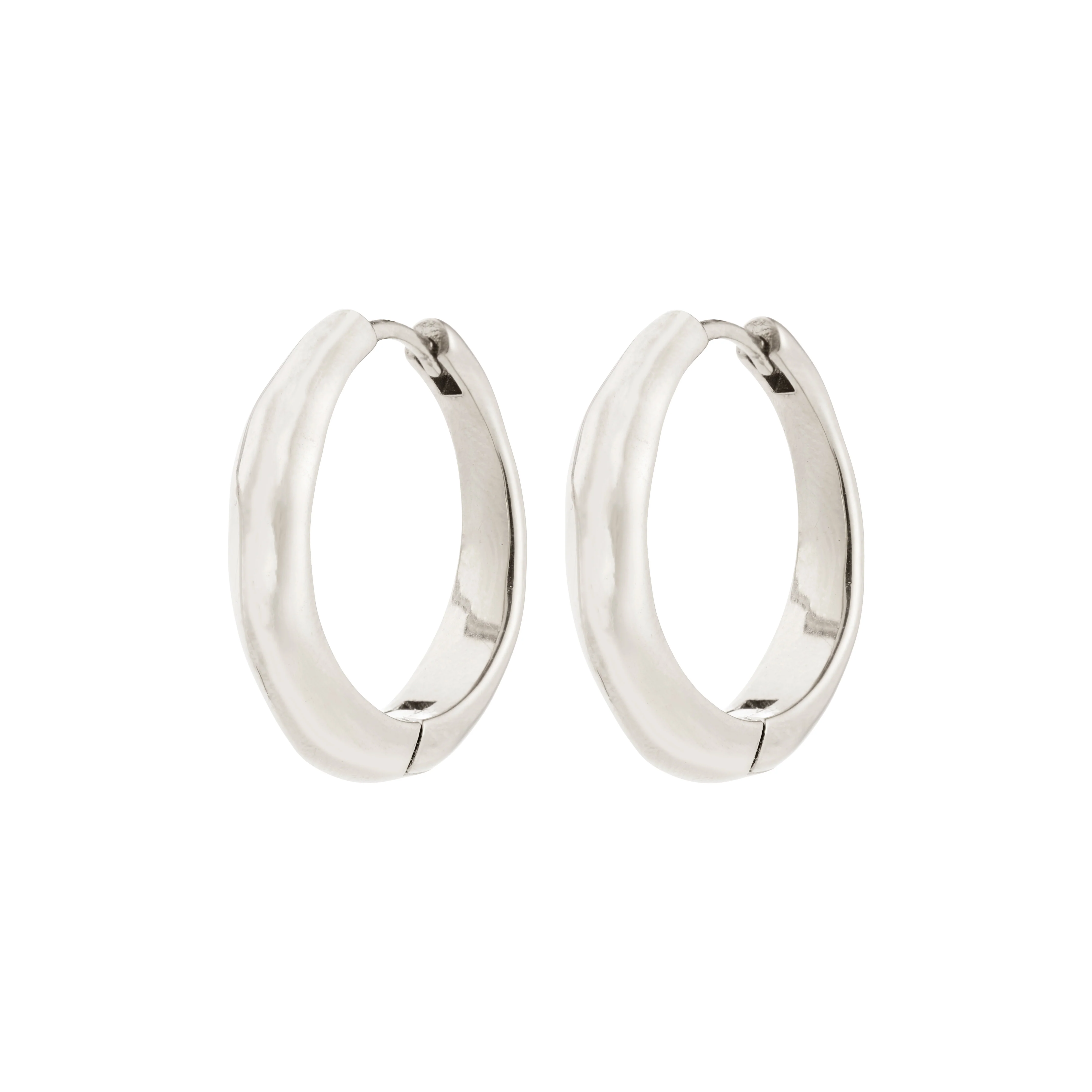 HARRISON recycled wavy hoop earrings - Image 4