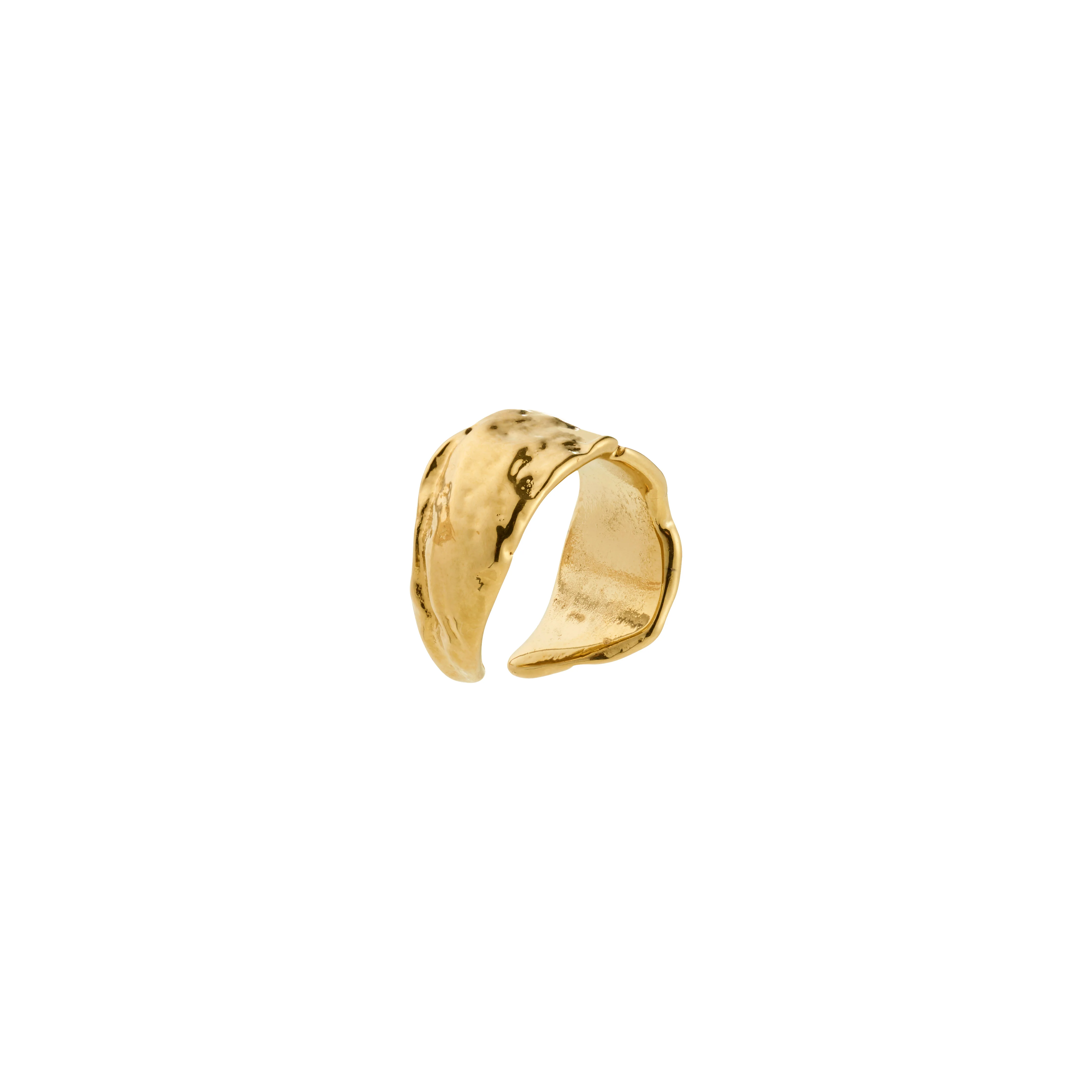 INSTANT recycled hammered ear cuff