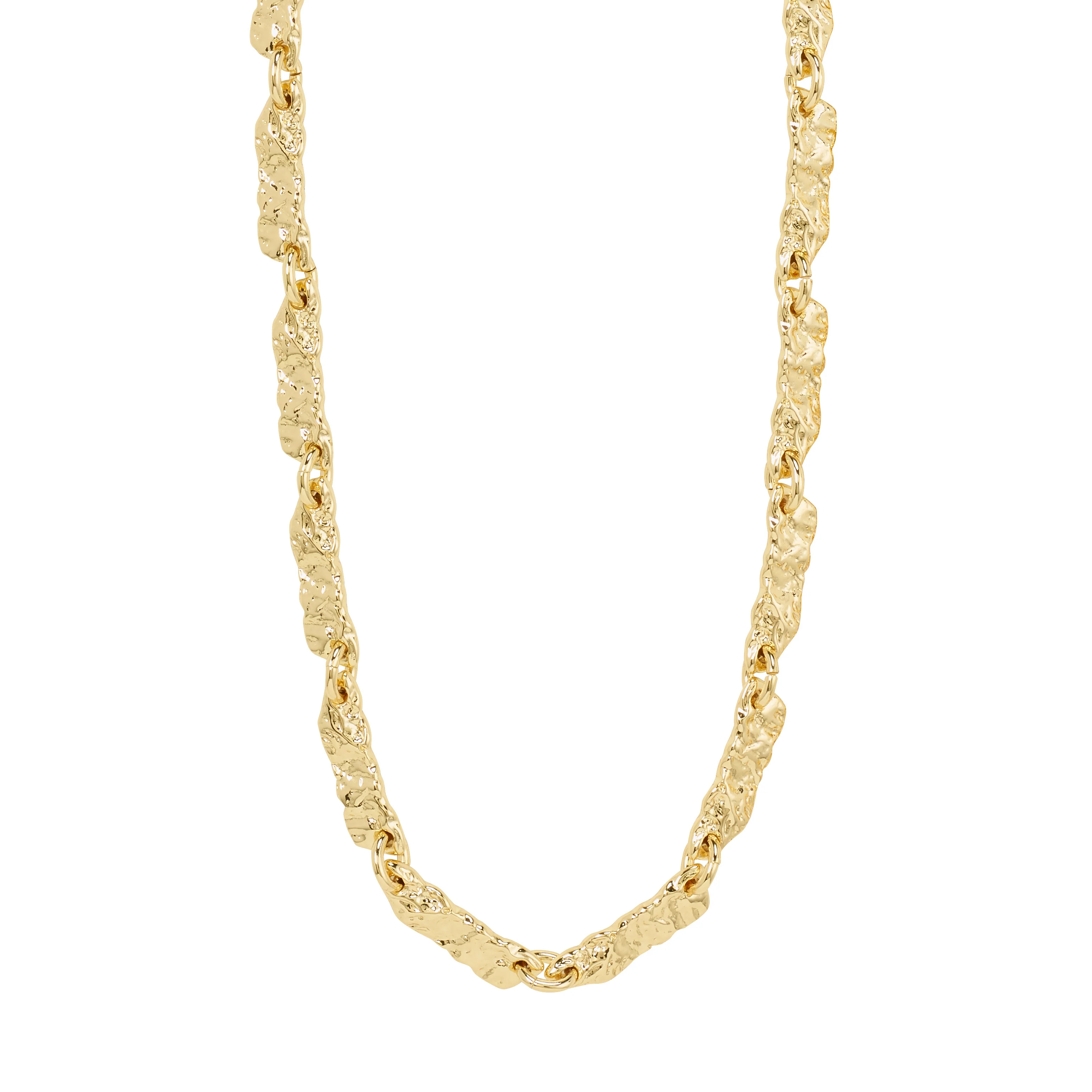 INSTANT recycled textured necklace