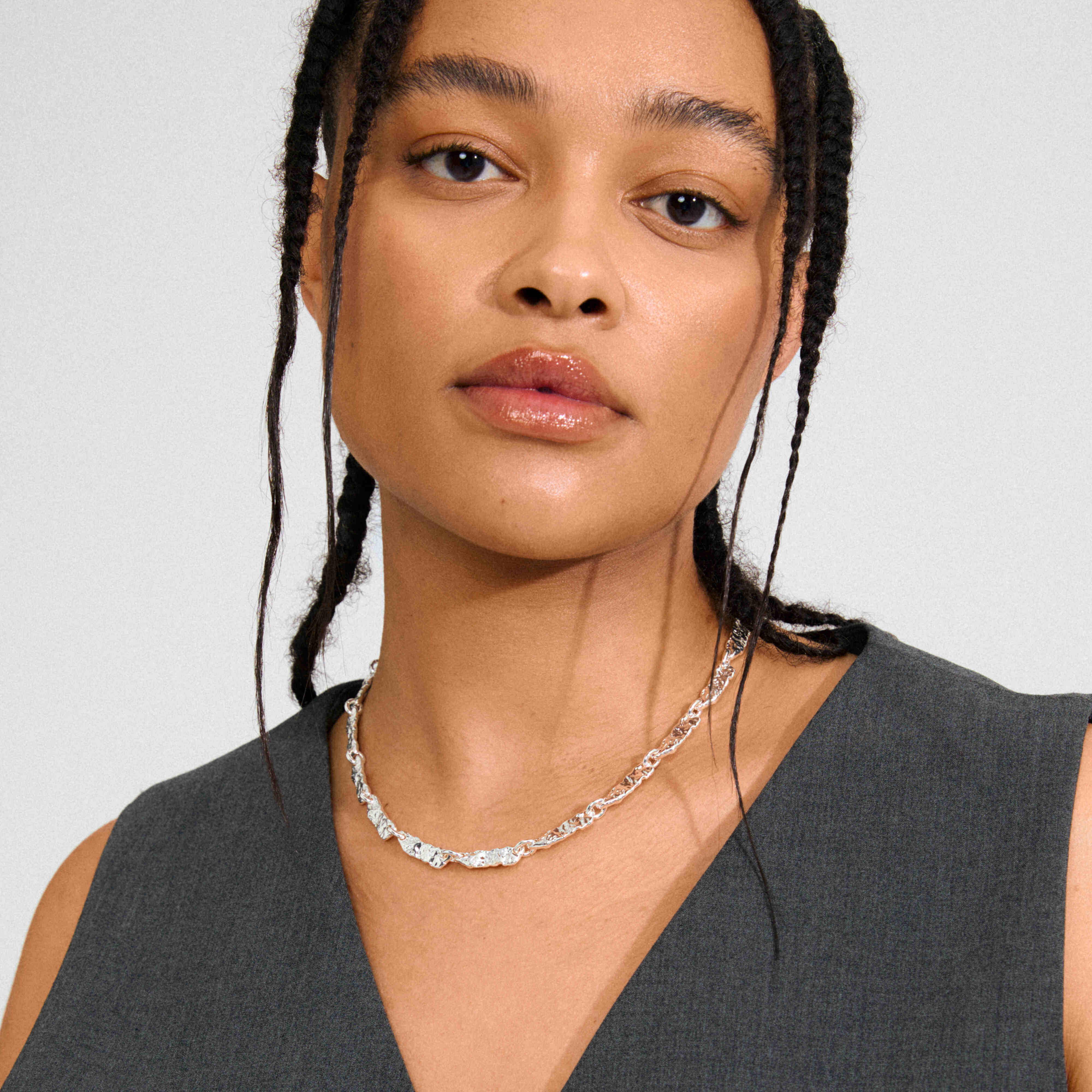 INSTANT recycled textured necklace - Image 7