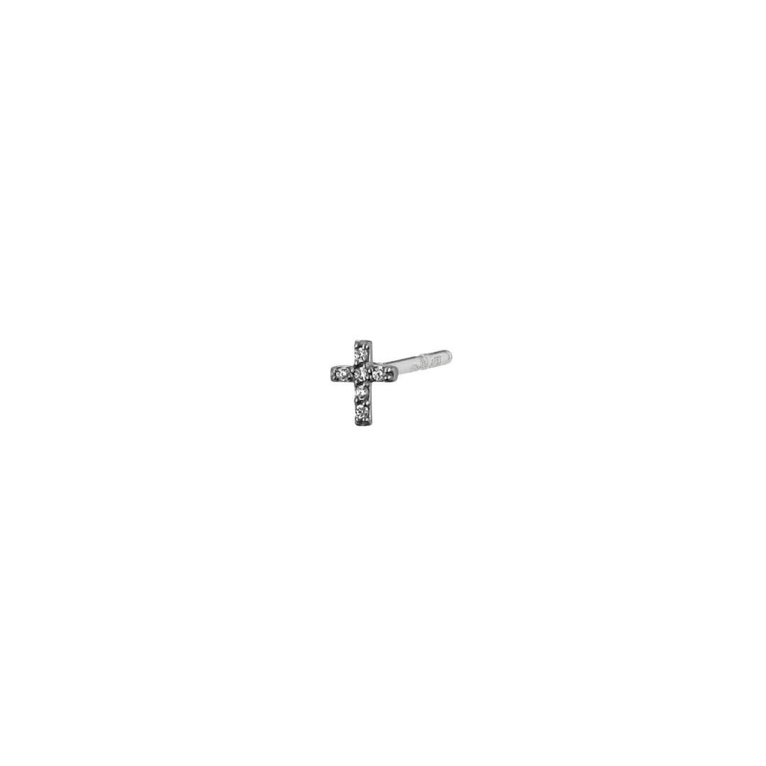 Iria Cross Single Earring