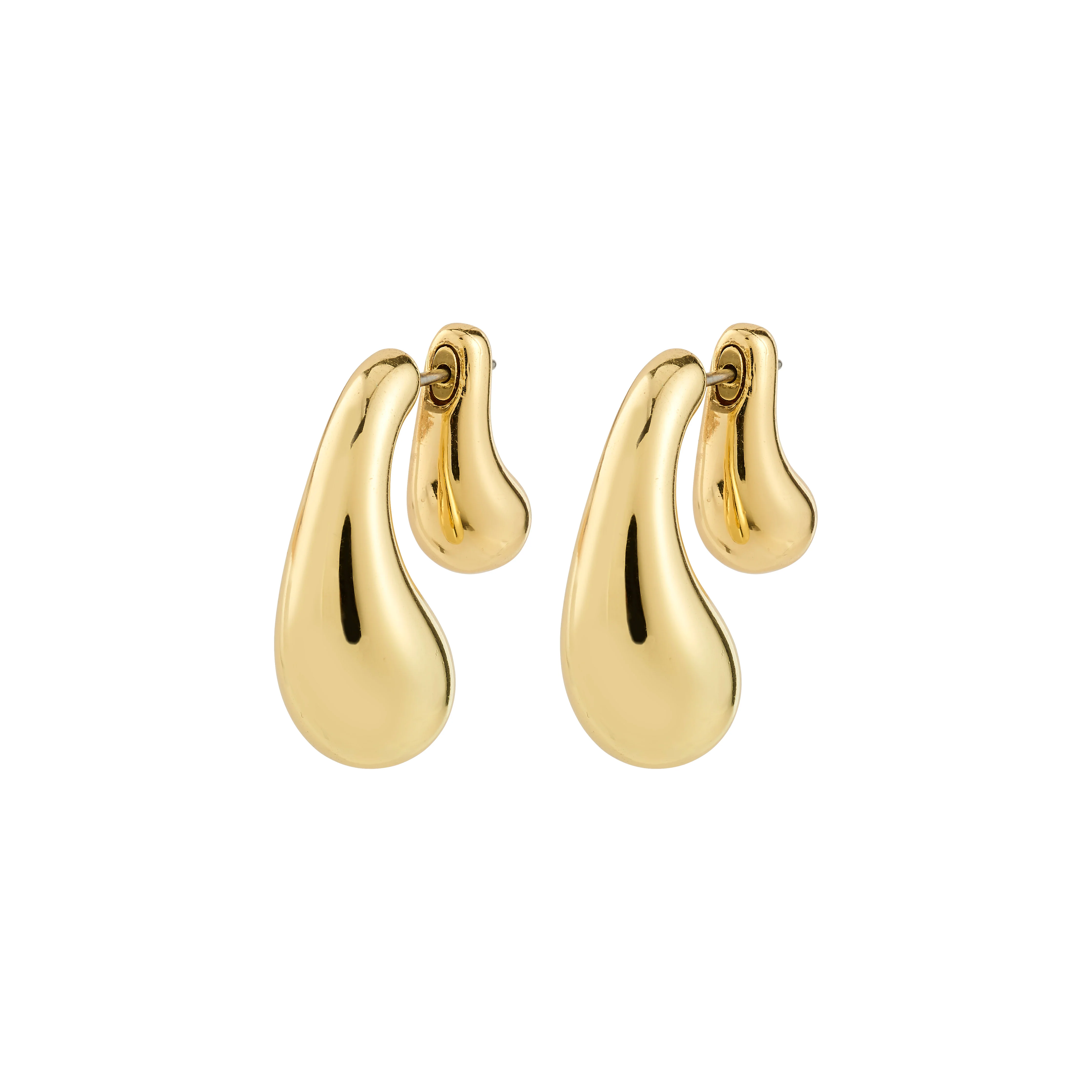 JENNINGS recycled double drop earrings