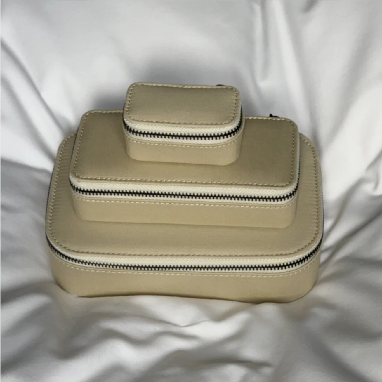 Jewellery Travel Case, Light Sand, Large - Image 5