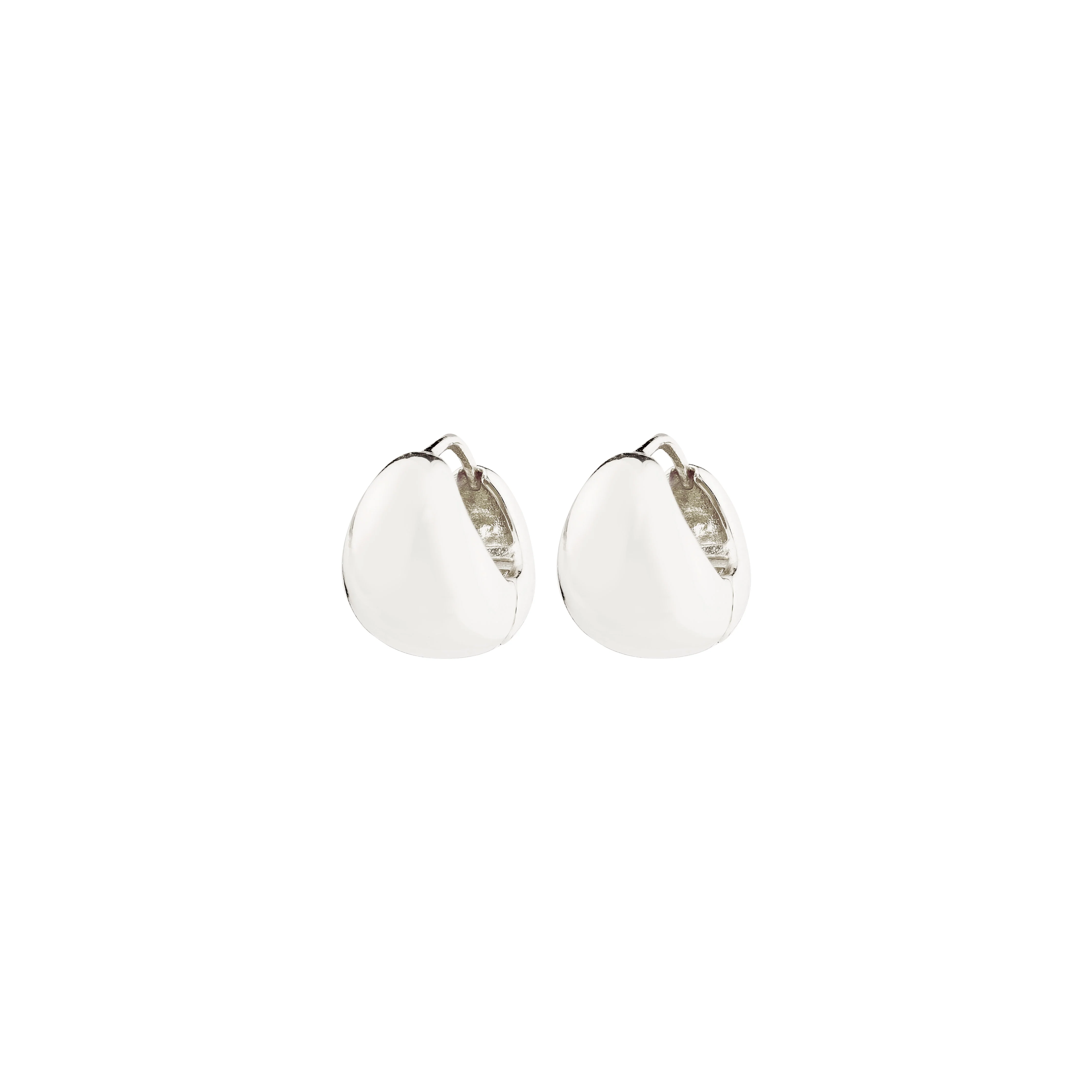 JUA recycled chunky hoop earrings - Image 4