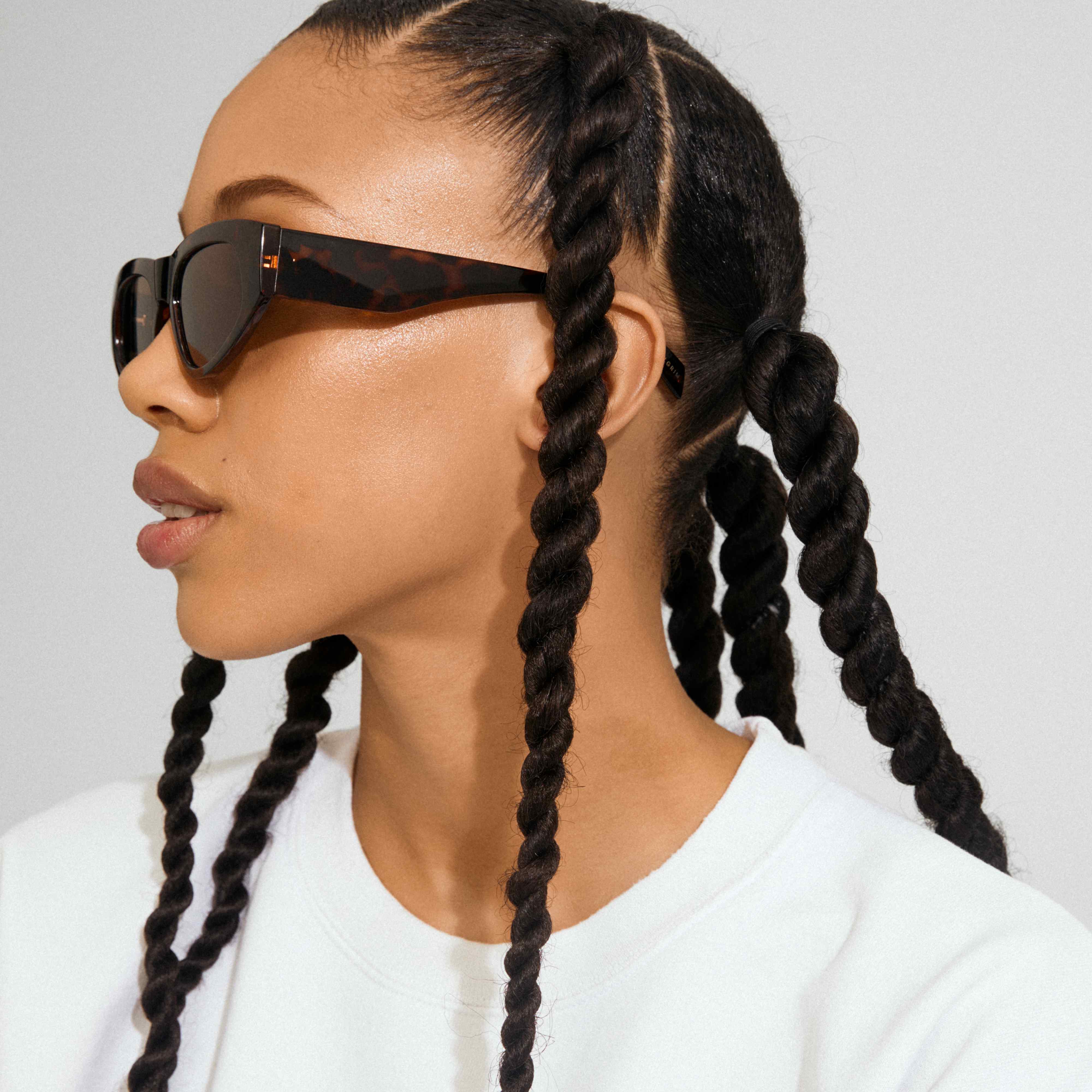JUNIE recycled sunglasses brown - Image 3