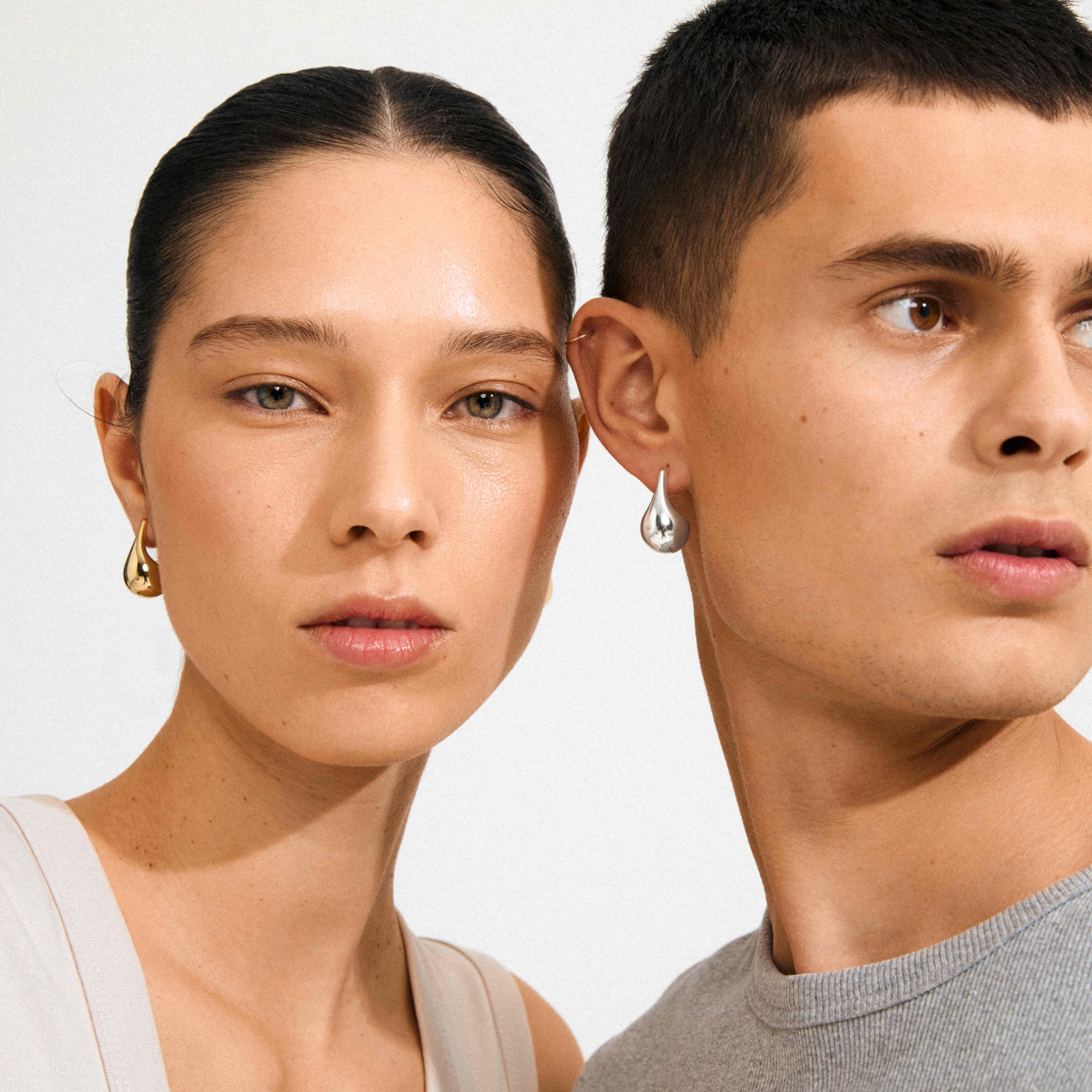 JUNIPER recycled teardrop earrings - Image 5