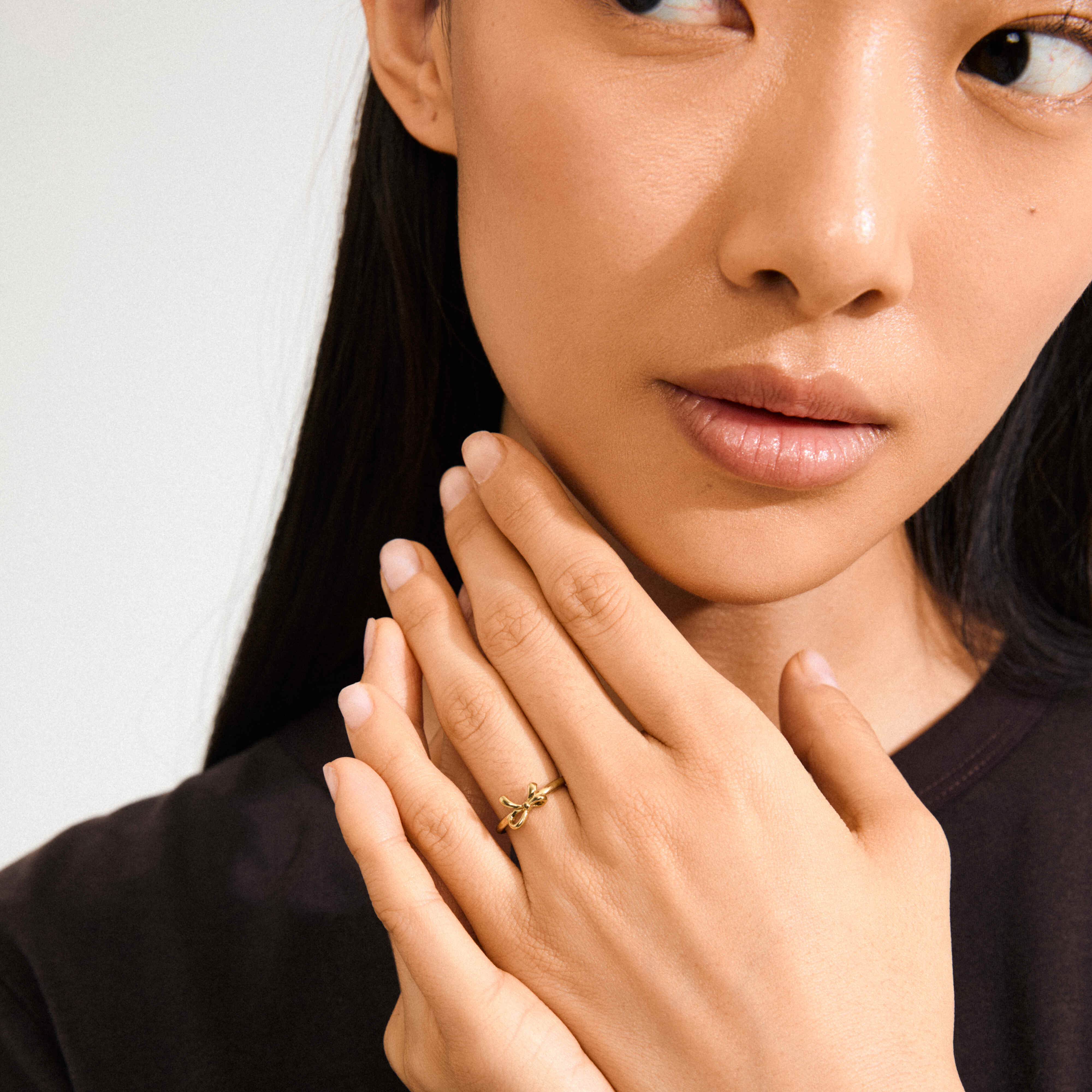 LULU recycled bow stack ring - Image 3