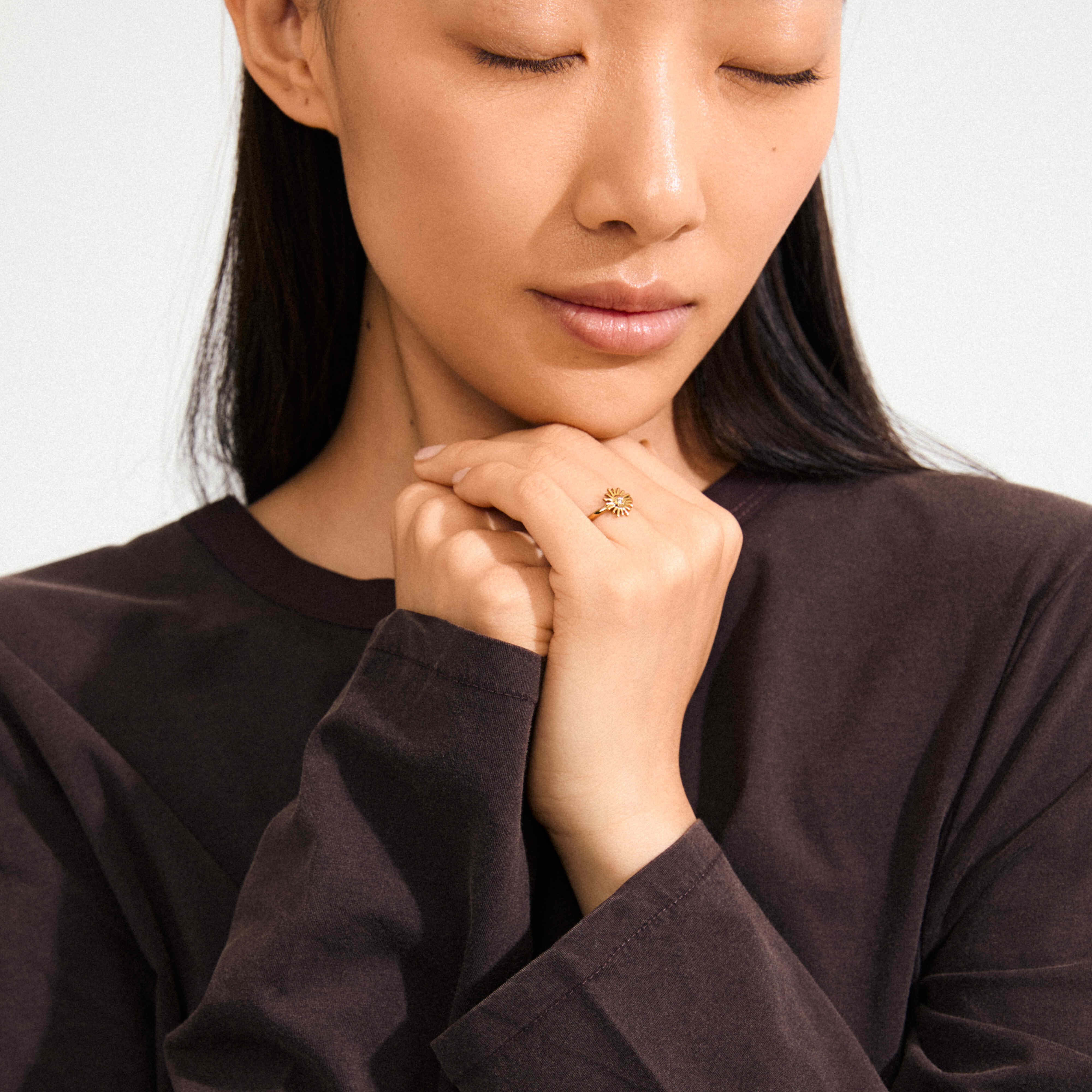 LULU recycled sun stack ring - Image 3