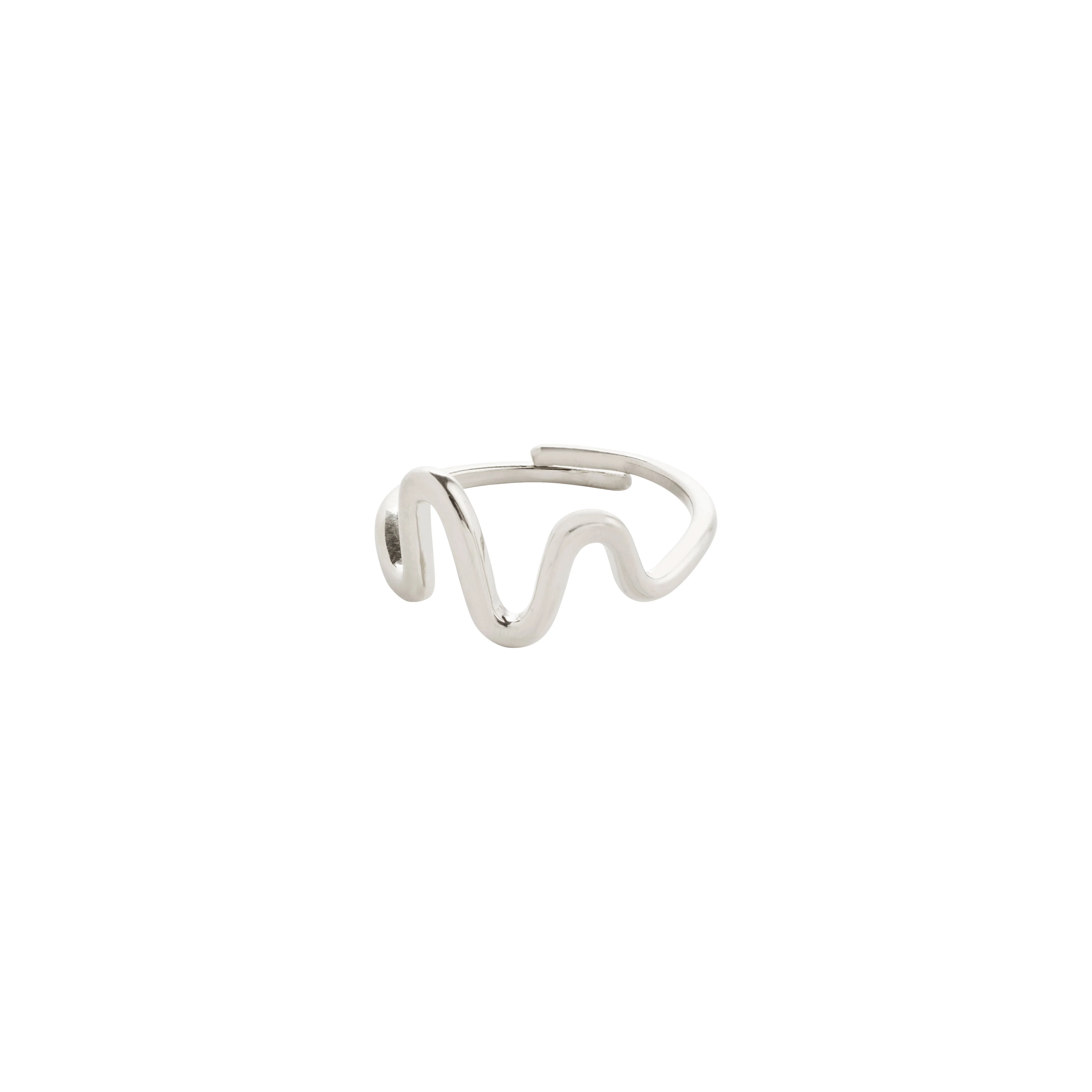 LULU recycled wavy stack ring - Image 4