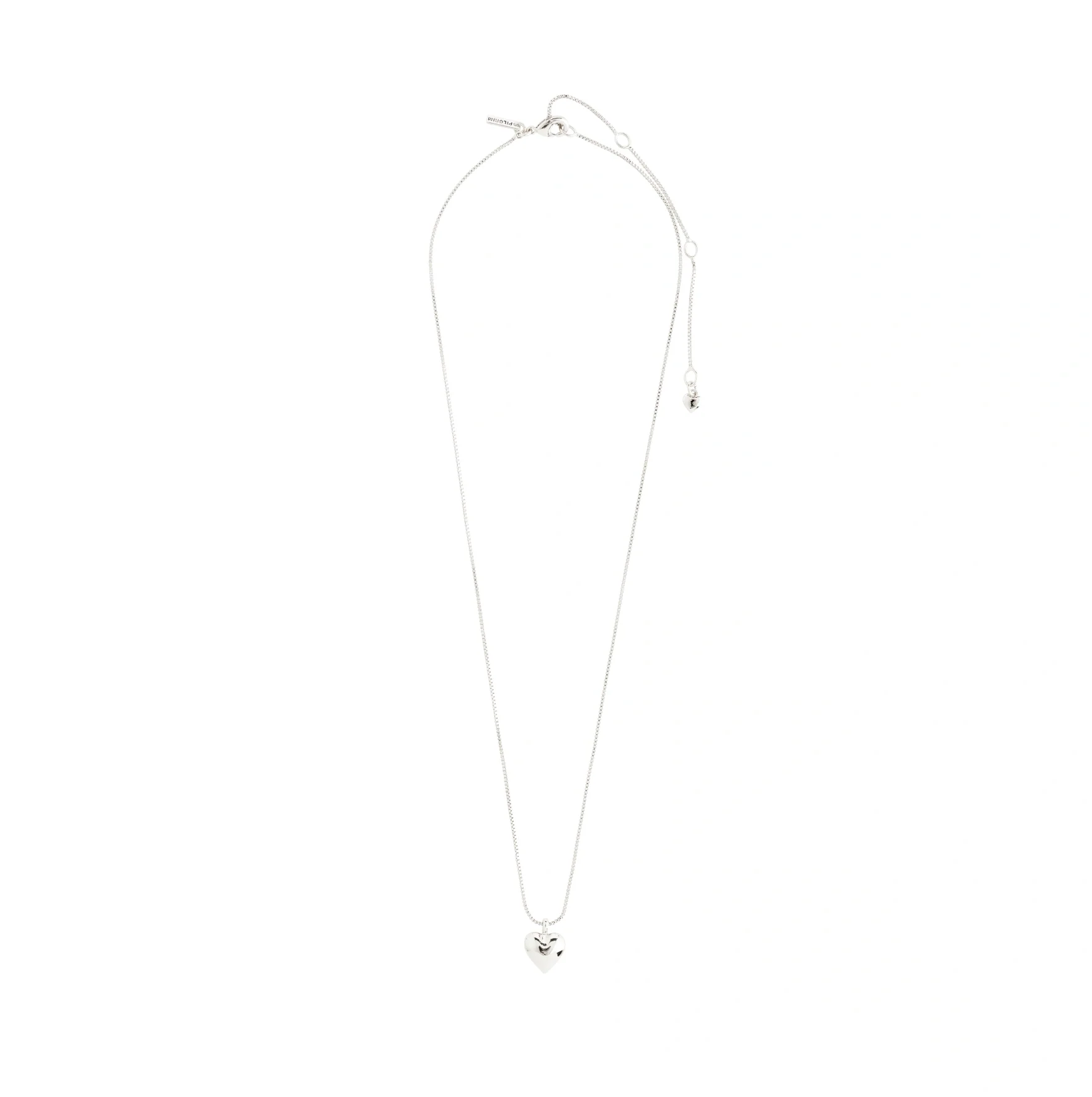 MAEVE Recycled Puffy Heart Pendant Necklace - Image 6