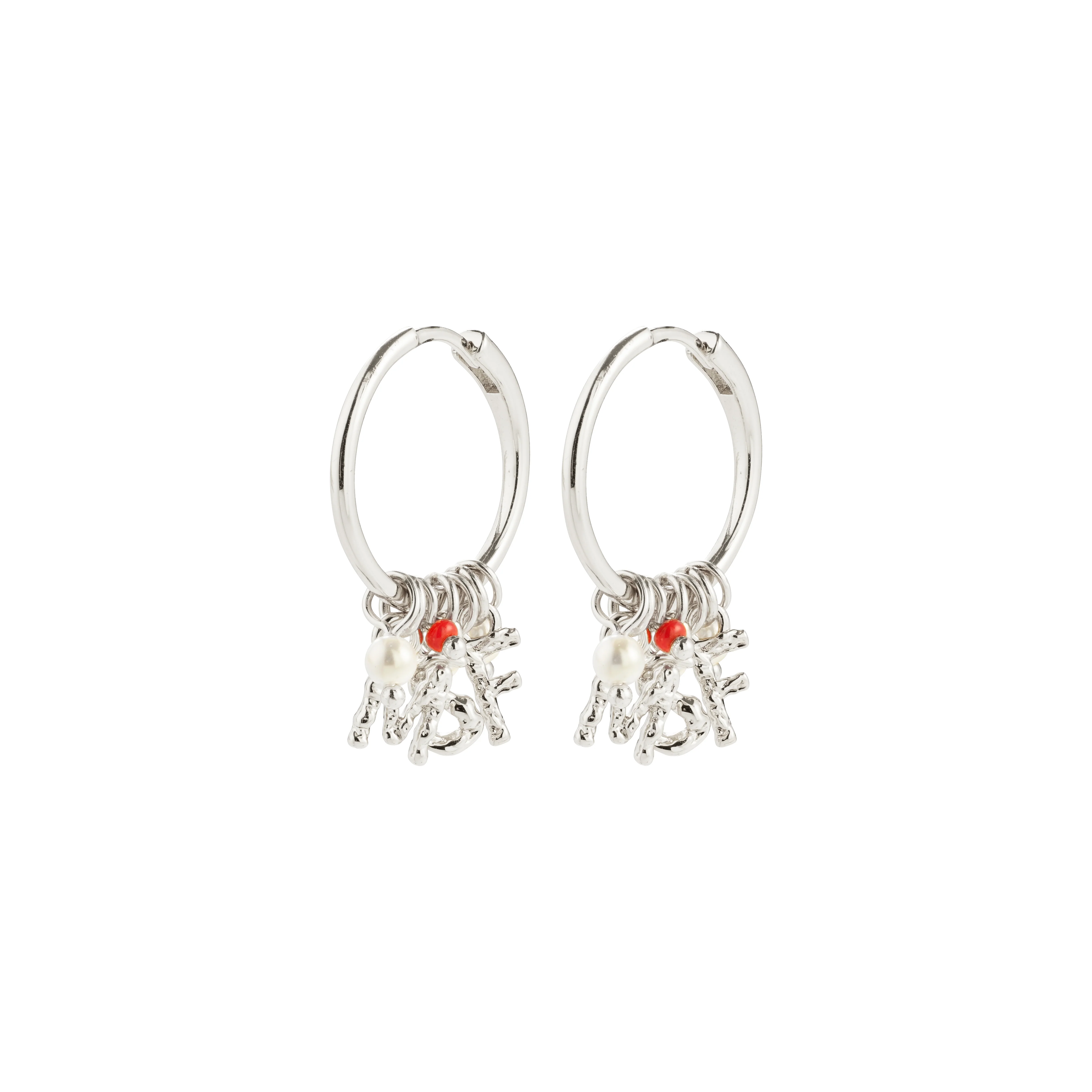 MSF RECYCLED CHARMS hoop earrings - Image 5
