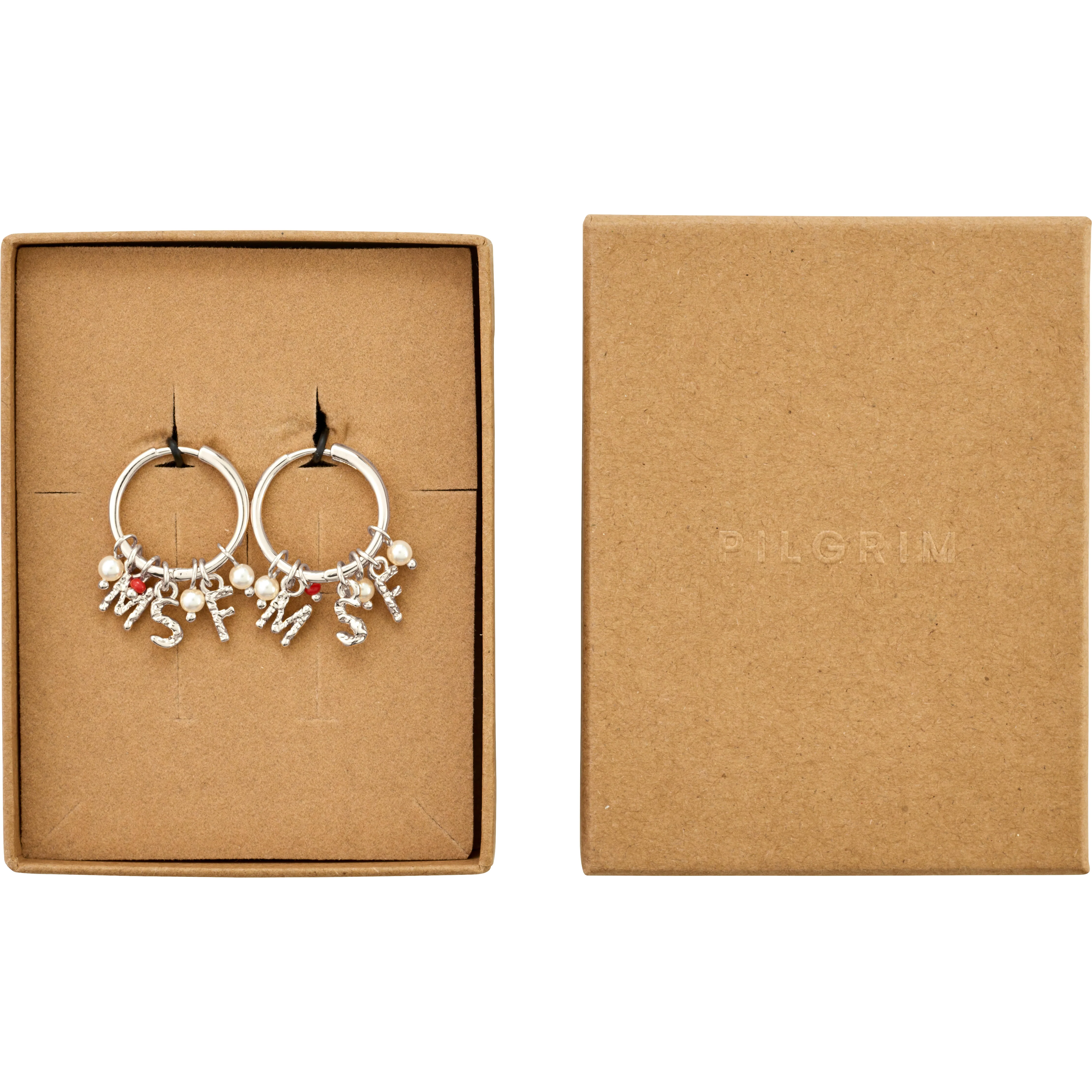 MSF RECYCLED CHARMS hoop earrings - Image 6