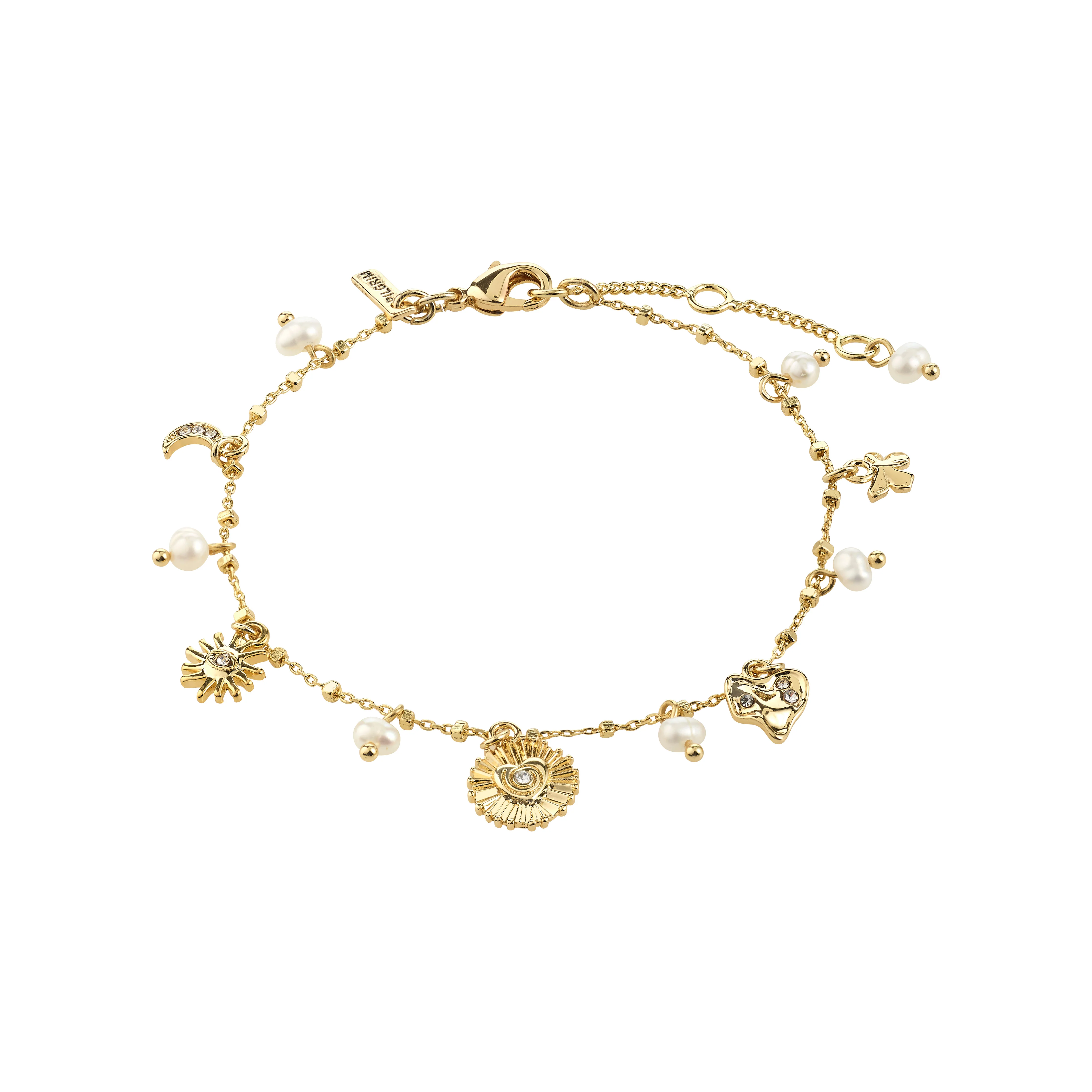MYLAN recycled crystal charms bracelet
