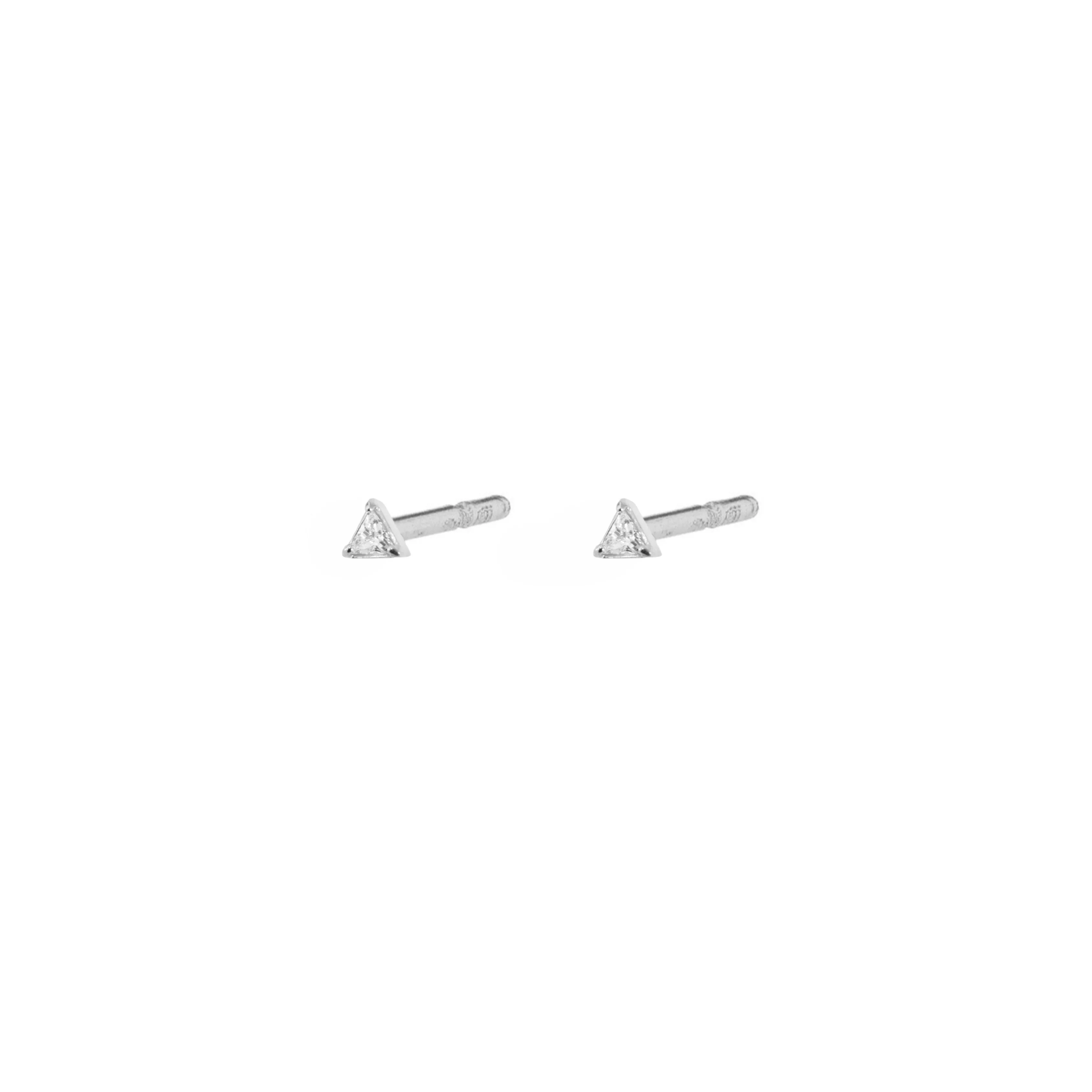 Nerissa crystal stud earrings - Image 2