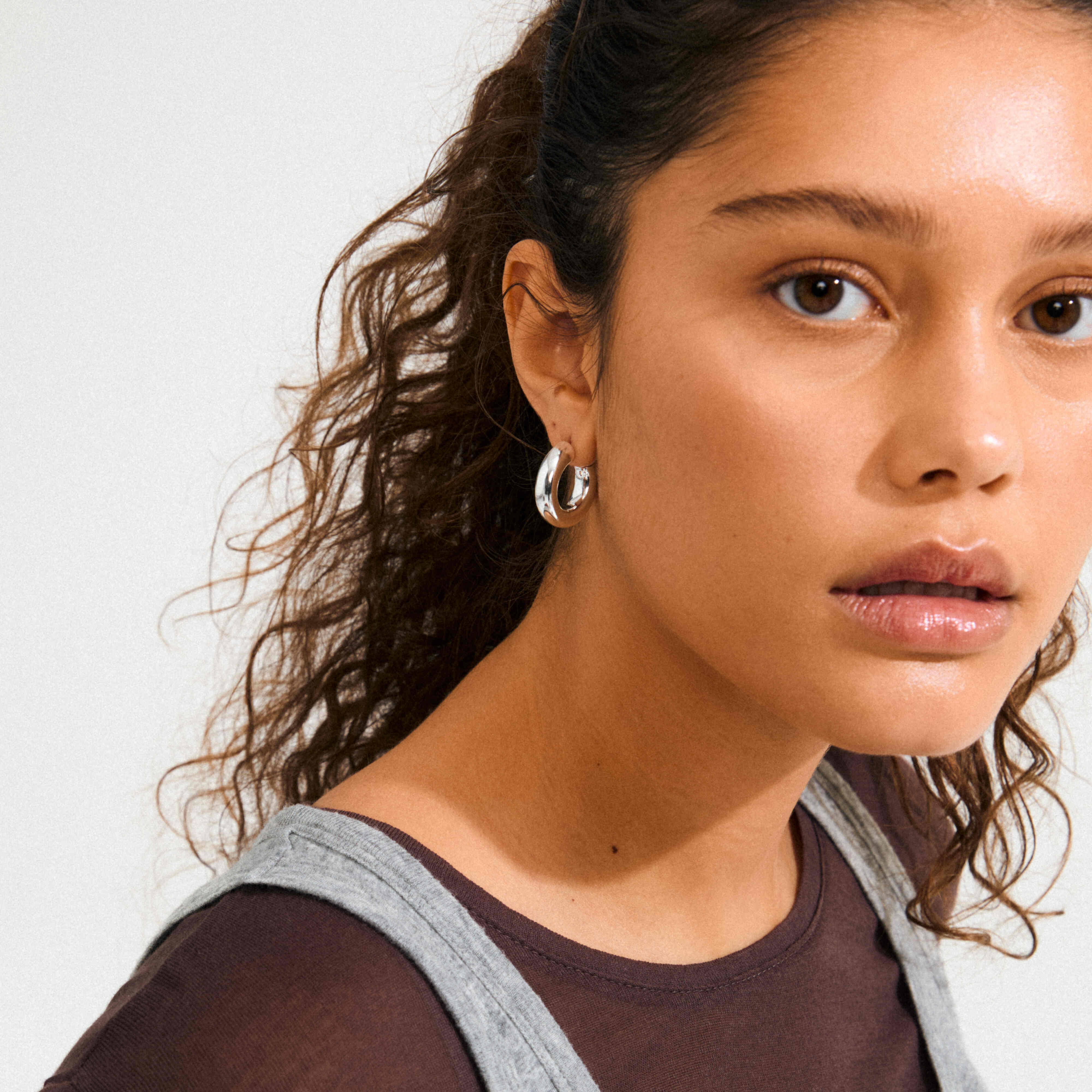 PHASE recycled medium hoops 23mm - Image 5