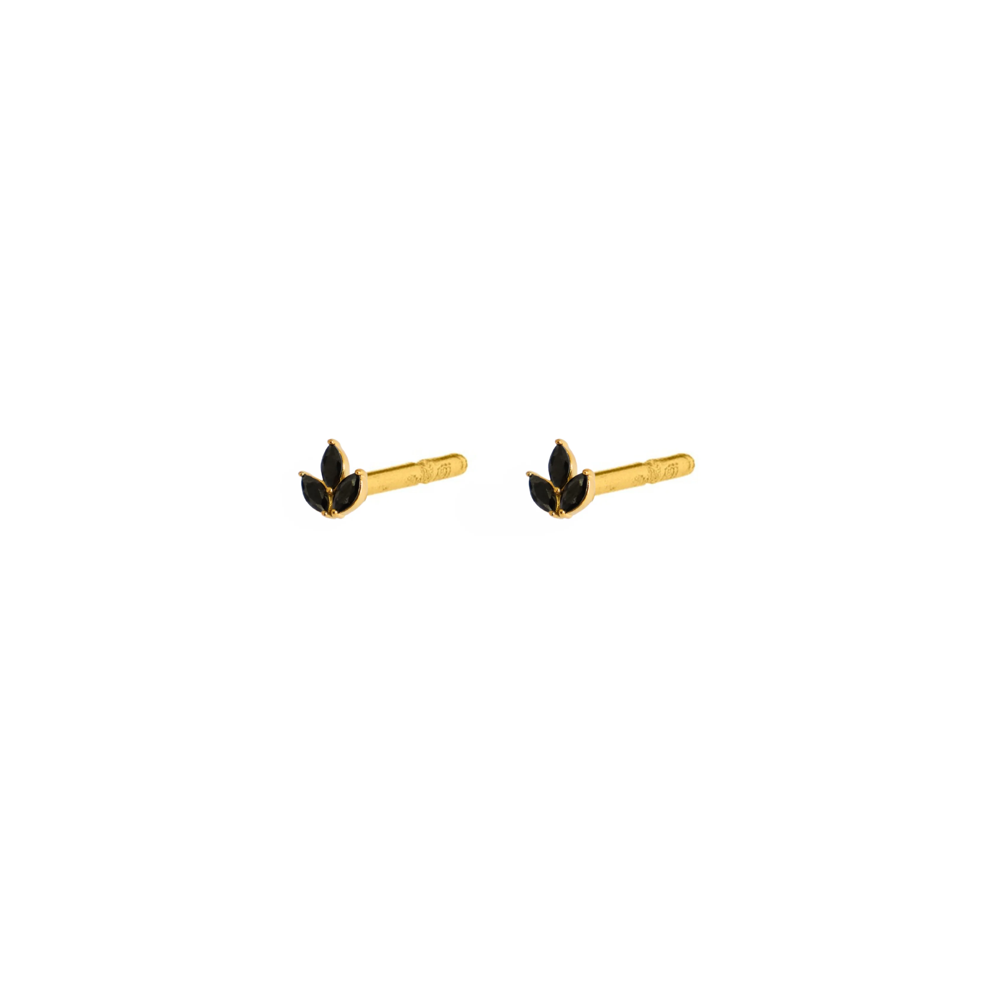 PIERCING STUDIO: Black Iris 24K PVD Gold Piercing