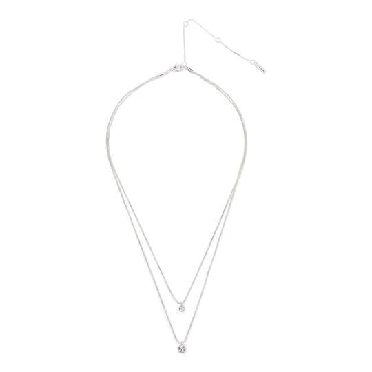 Lucia Double Crystal Necklace - Image 8