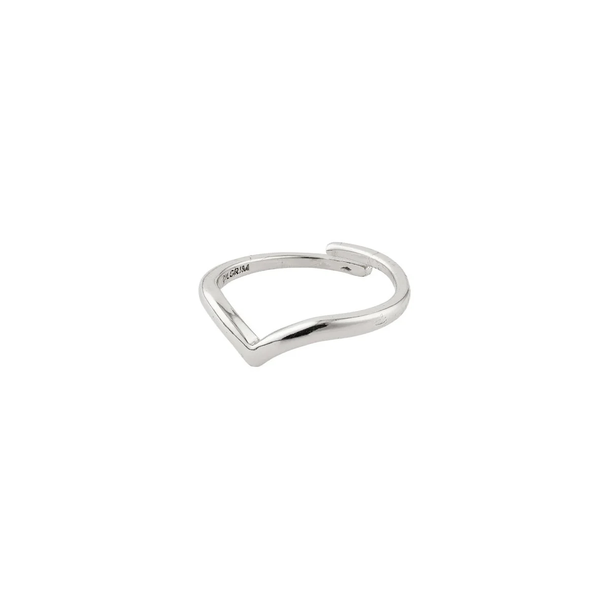Lulu Recycled Wishbone Ring - Image 3