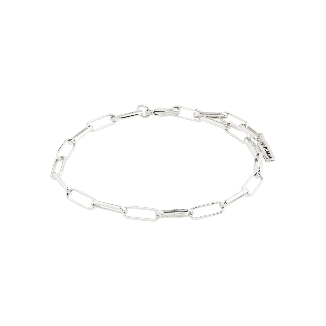 Ronja Recycled Paperclip Chain Bracelet - Image 4