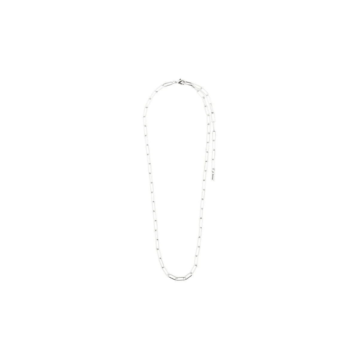 Ronja Recycled Paperclip Chain Necklace - Image 6