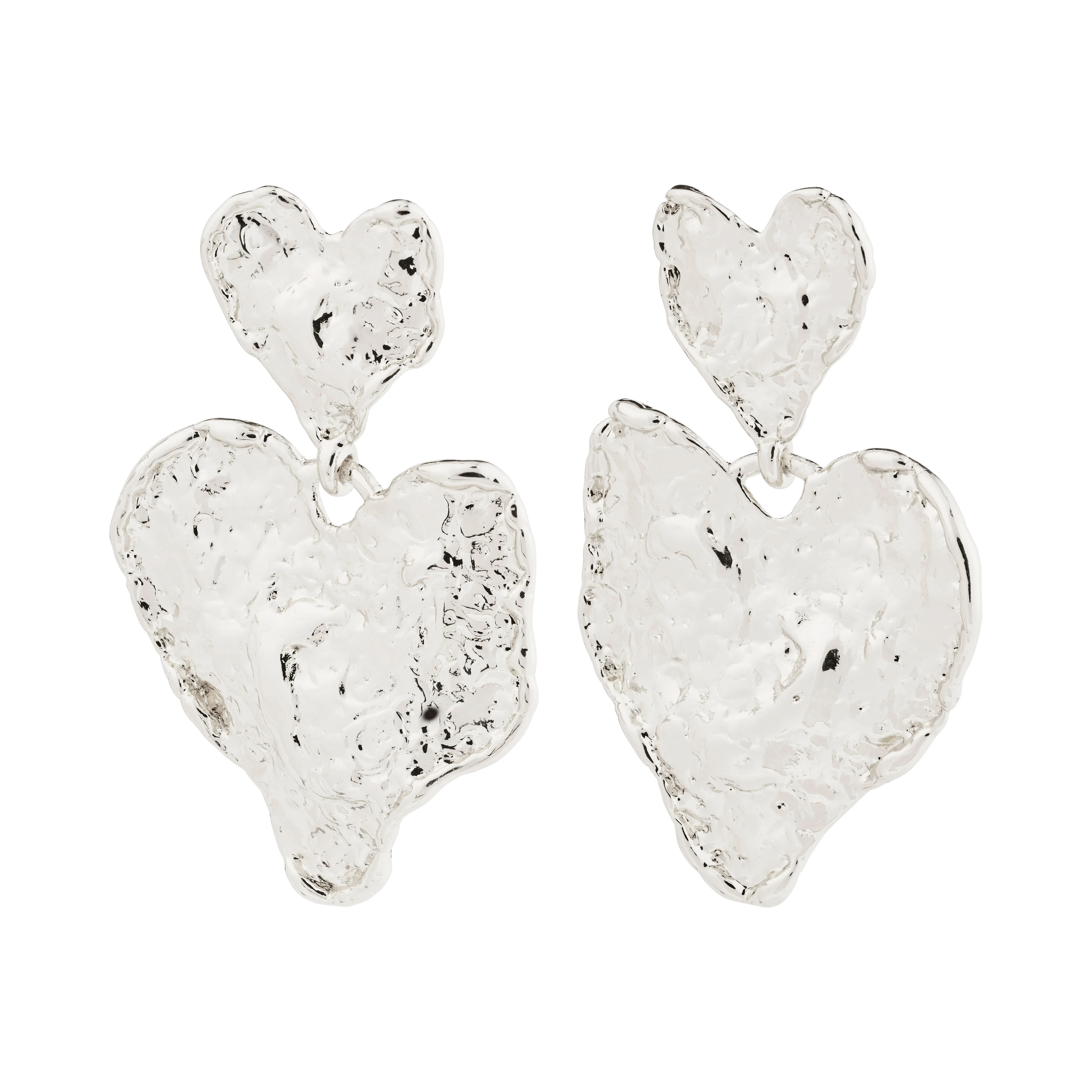 RYAN recycled heart earrings - Image 4