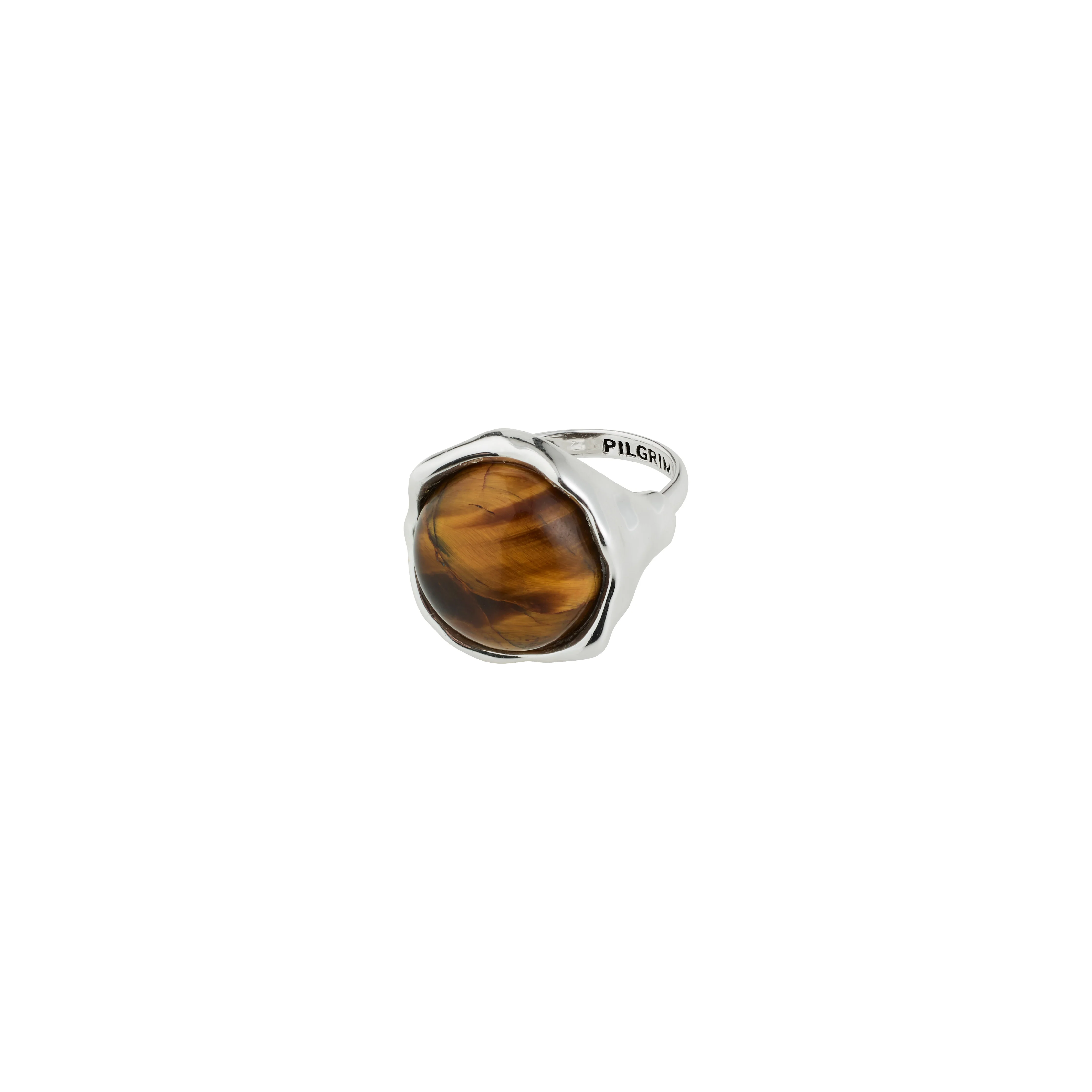 SENSE recycled tiger eye stone ring