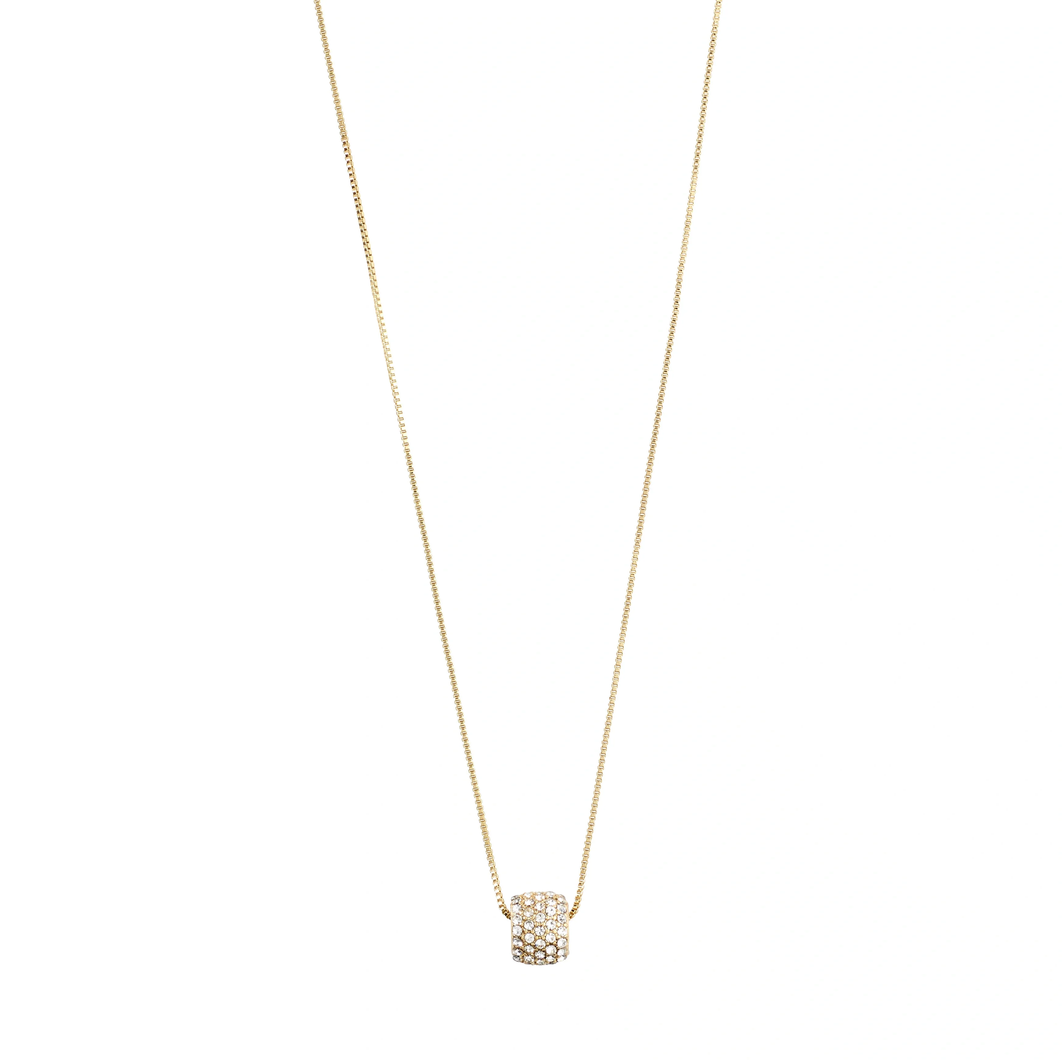 SHEA recycled crystal pendant necklace