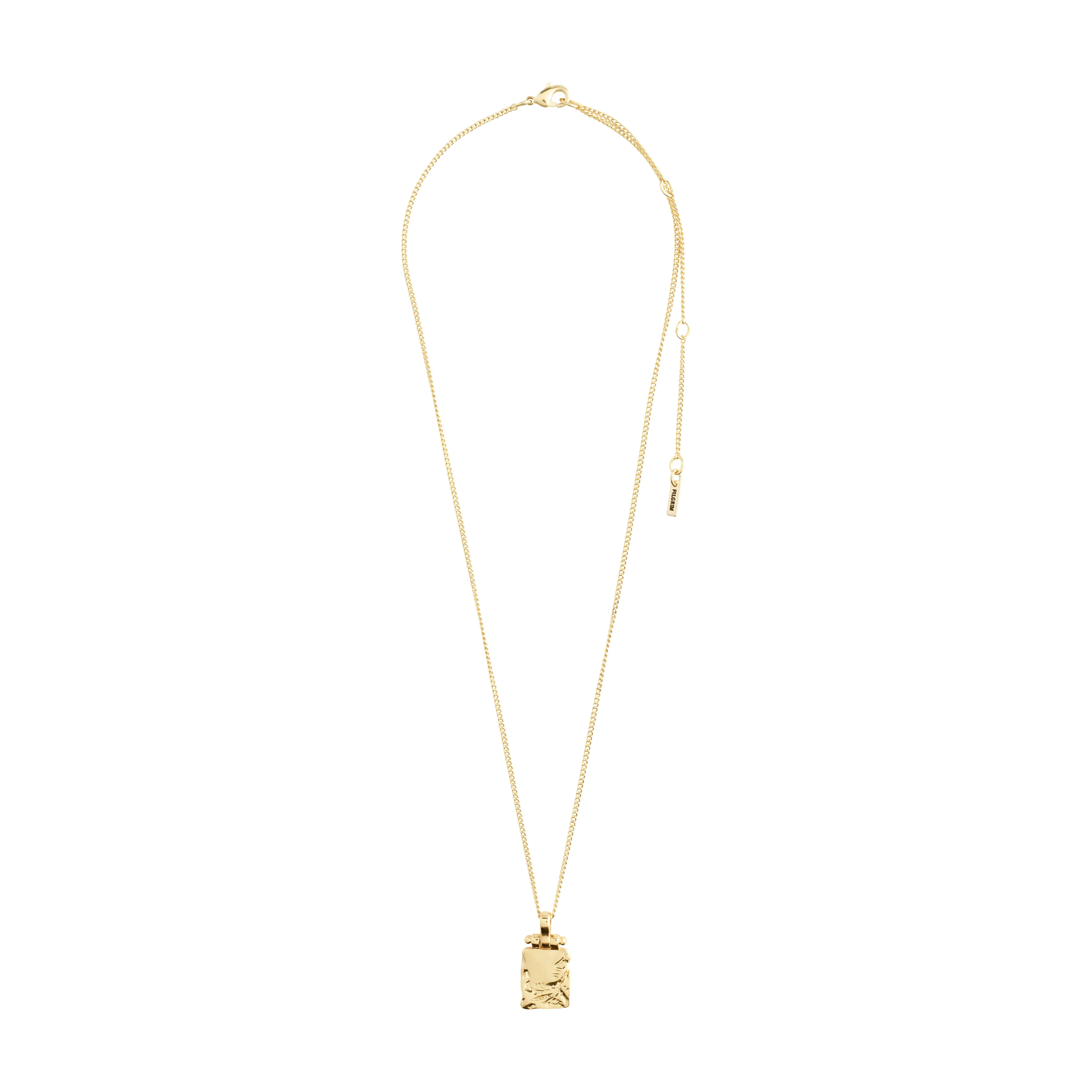 SOL recycled square pendant necklace - Image 2