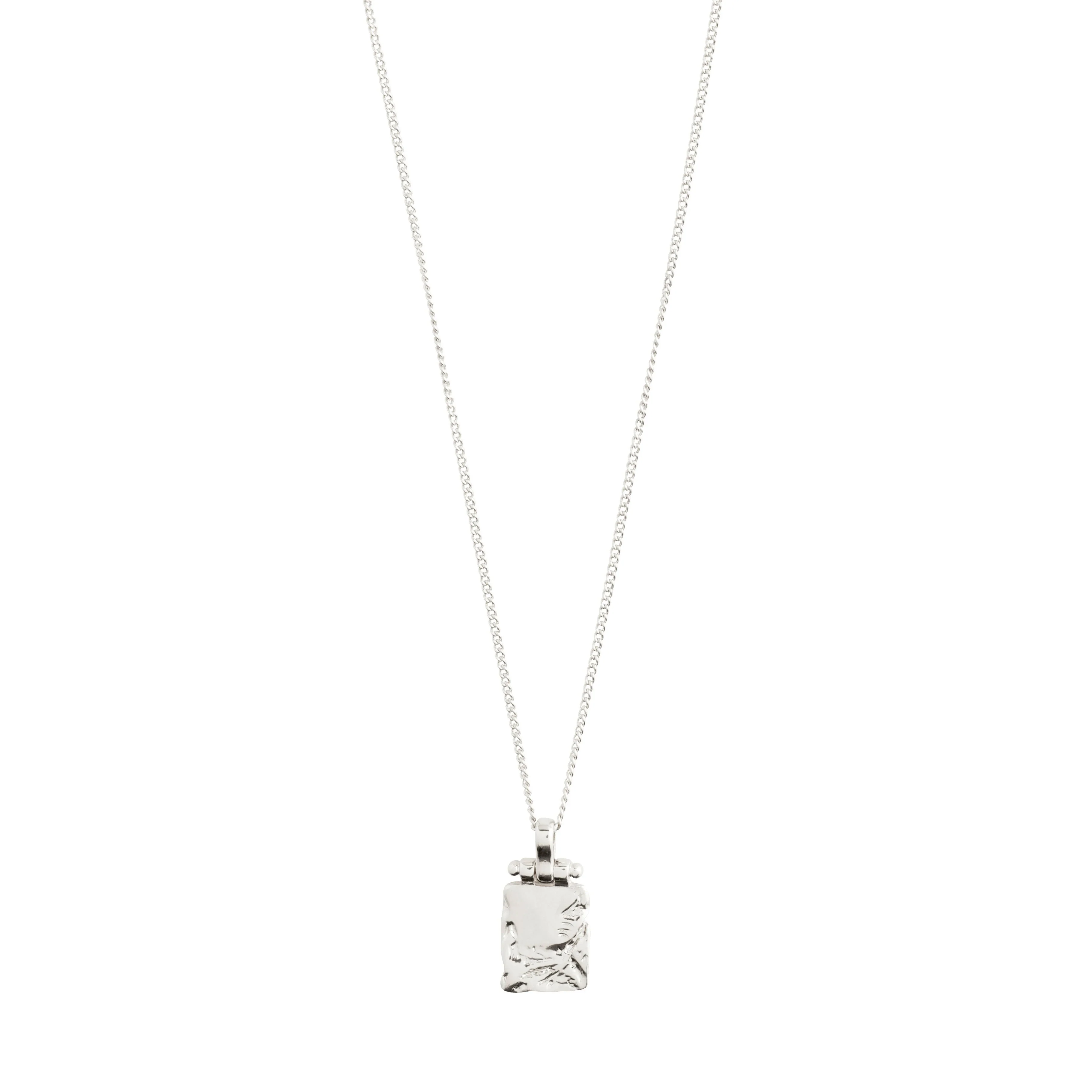 SOL recycled square pendant necklace - Image 3