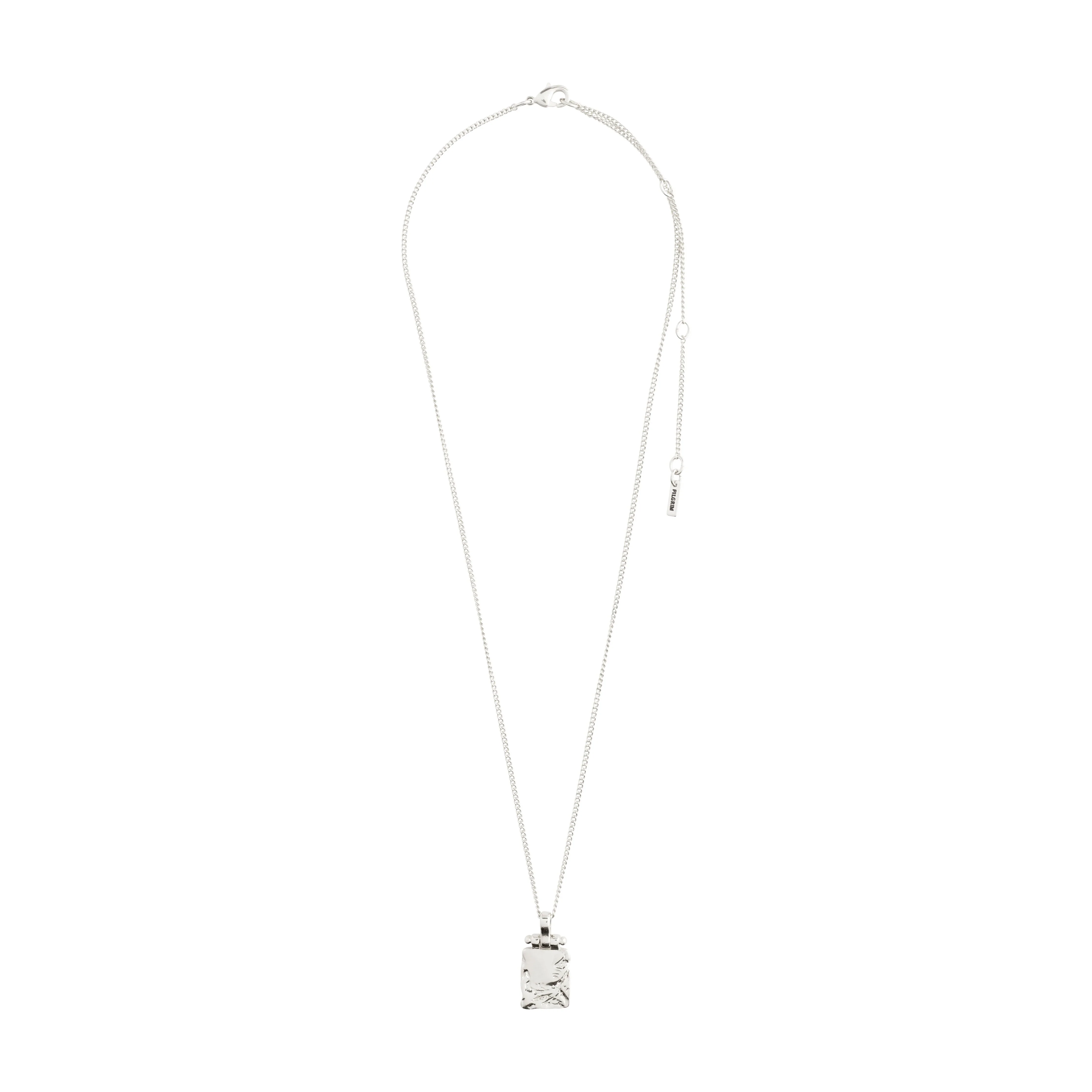 SOL recycled square pendant necklace - Image 4