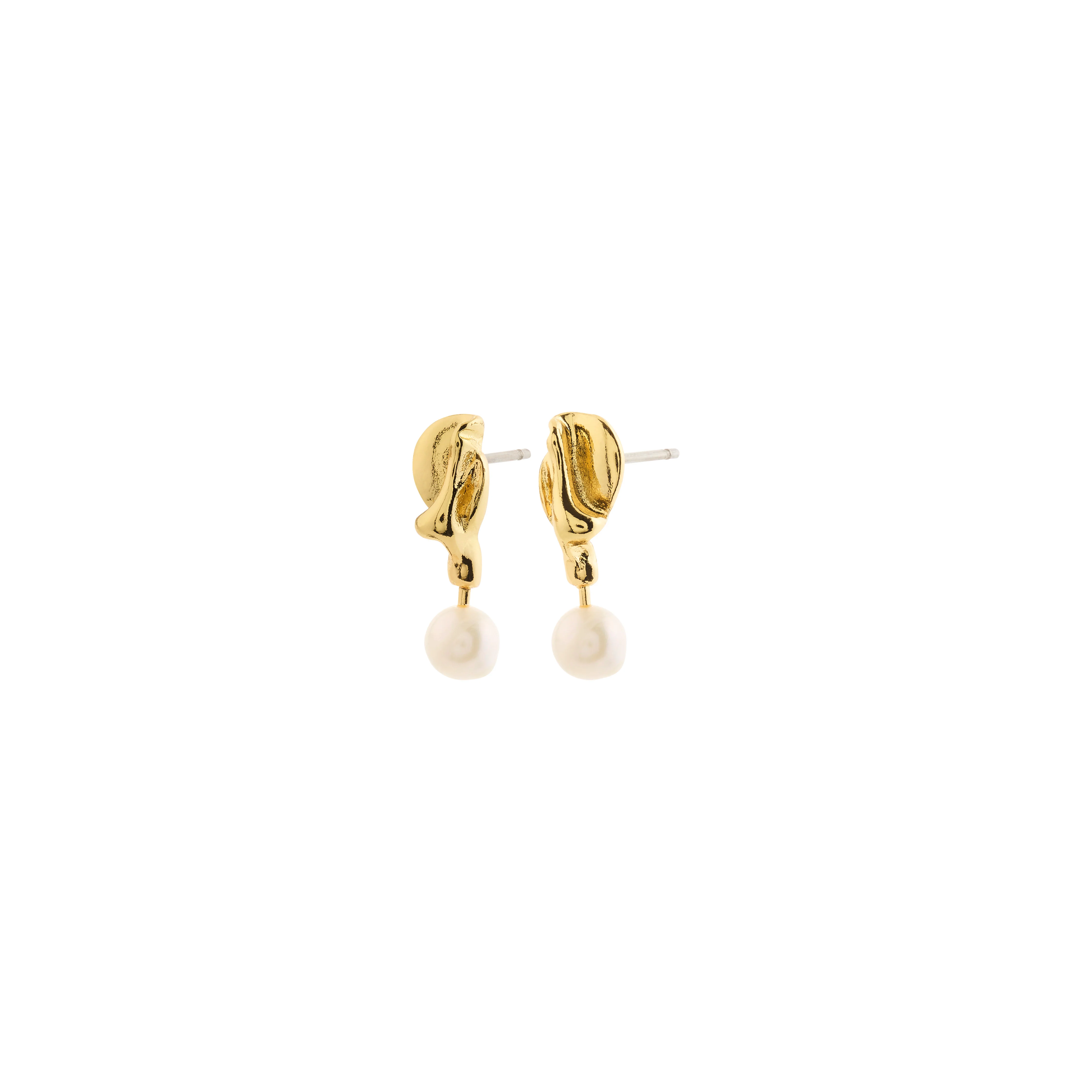 STARLIGHT recycled pearl stud earrings