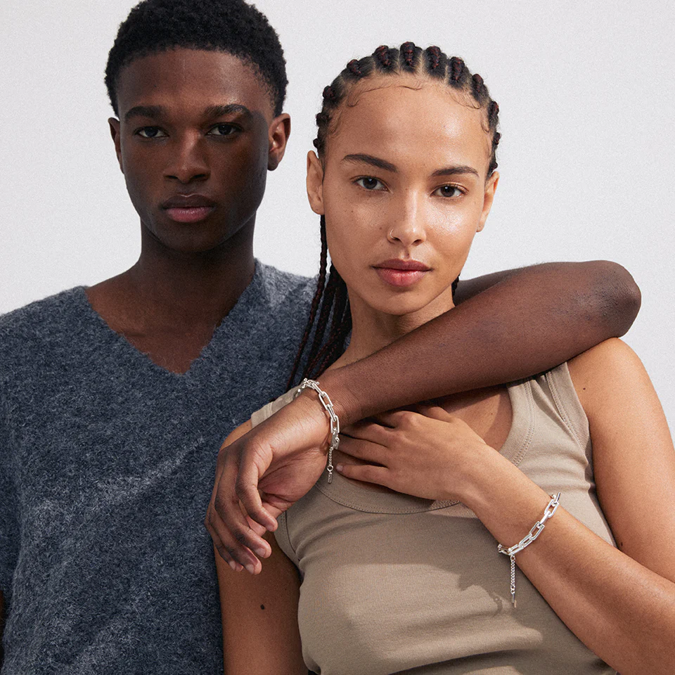 STAY Recycled U Chain Bracelet - Image 4