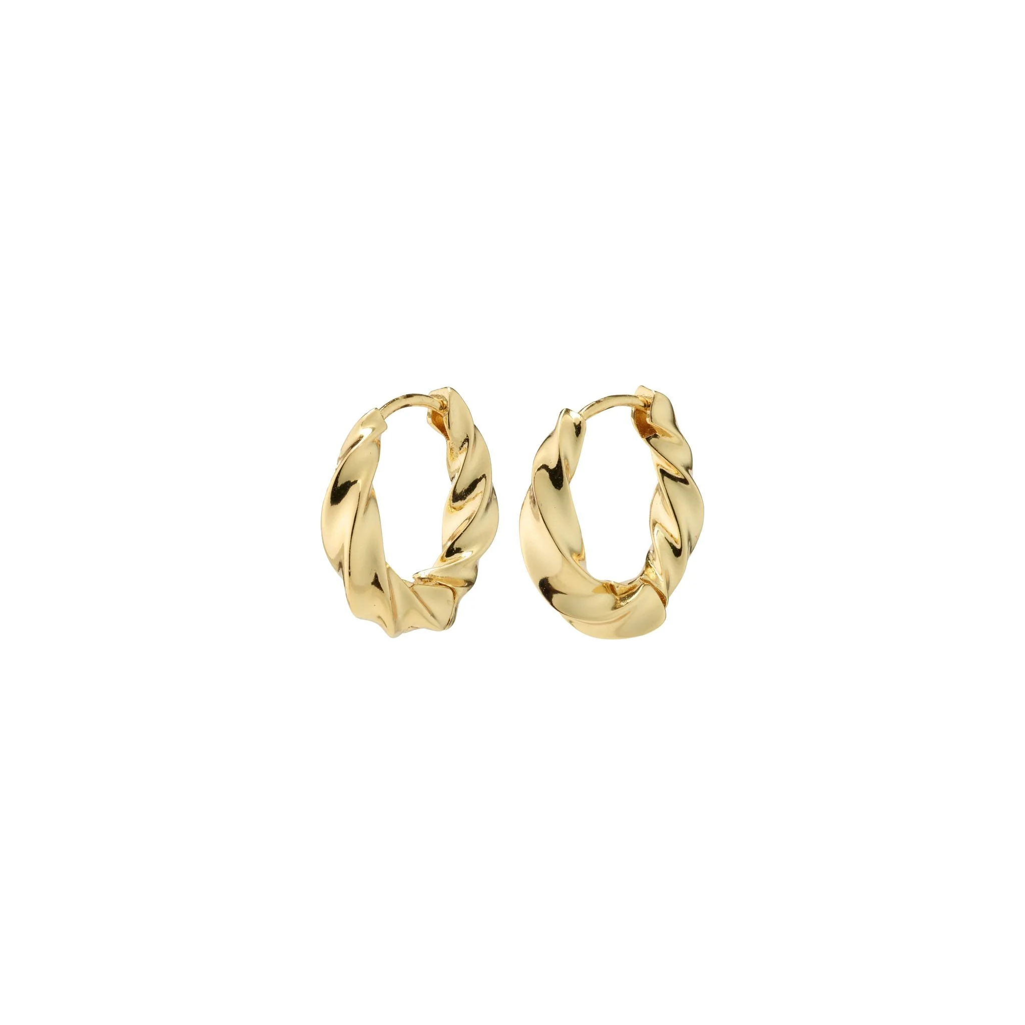 Taffy Recycled Small Swirl Hoops